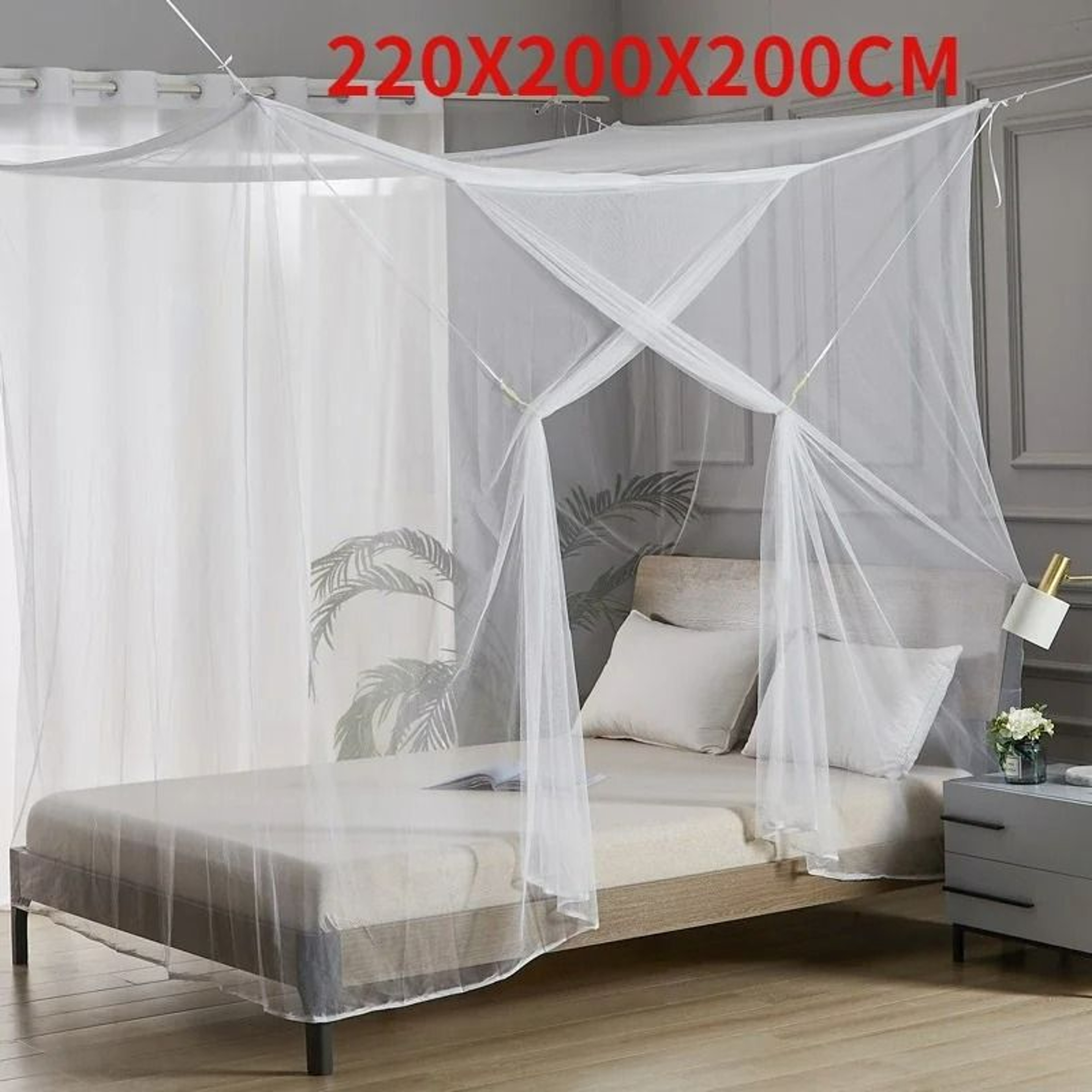 Lightweight Foldable Camping Mosquito Net For Outdoor Sleeping 0