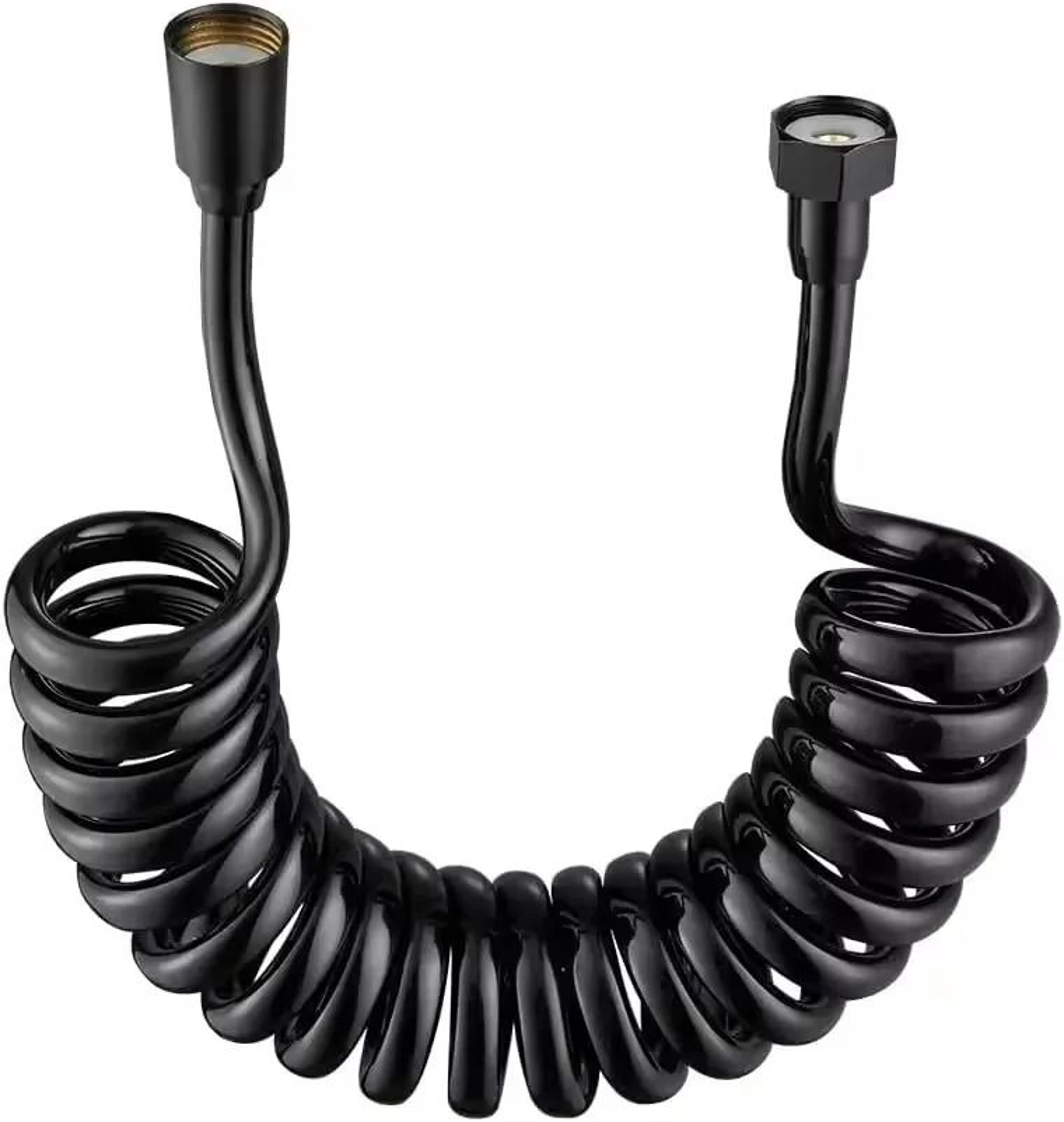 Retractable Coil Shower Hose For Handheld Showerhead And Bidet Sprayer 8