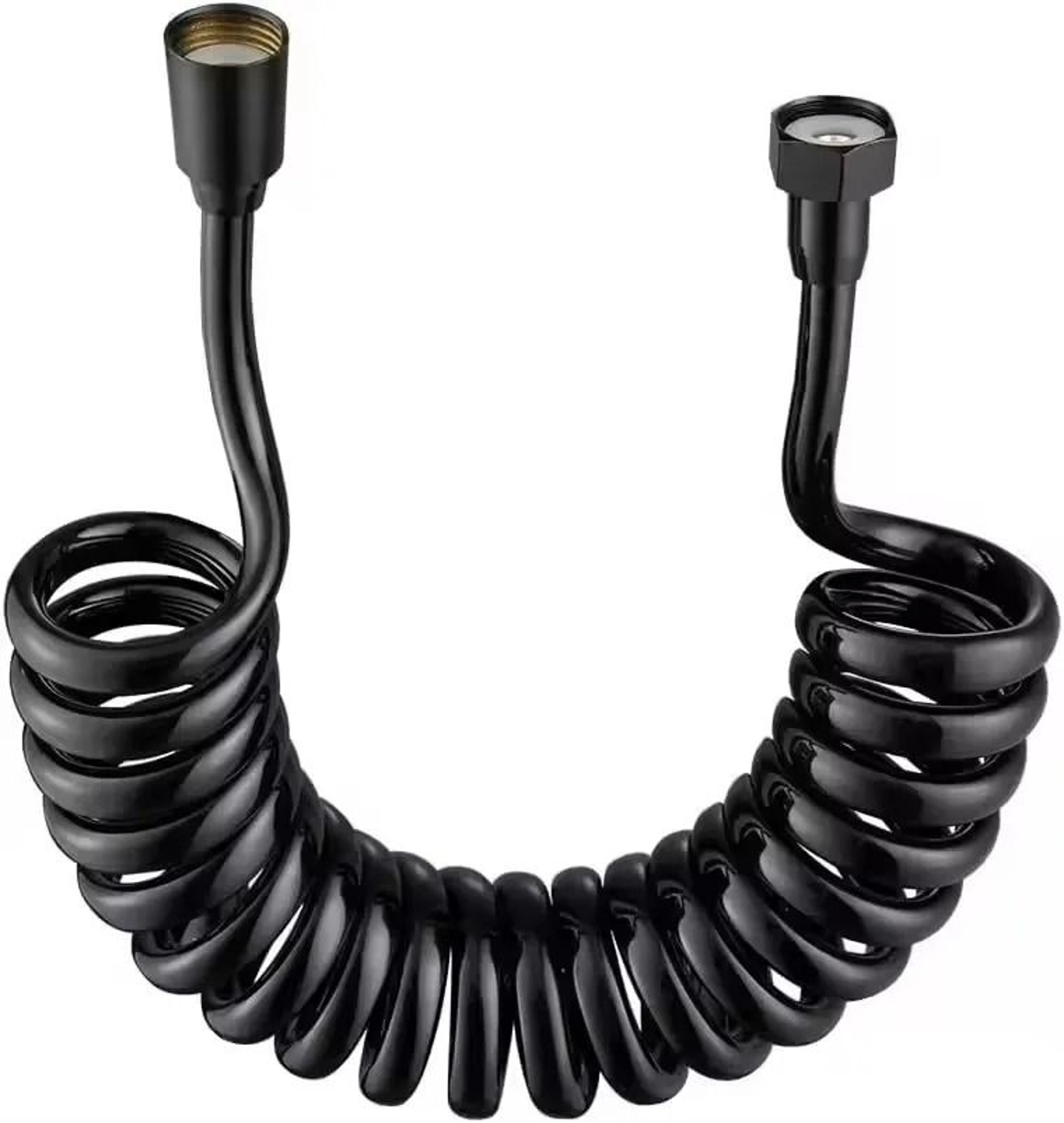 Gold Retractable Spring Shower Hose For Bidet Sprayer And Bathroom Plumbing 9