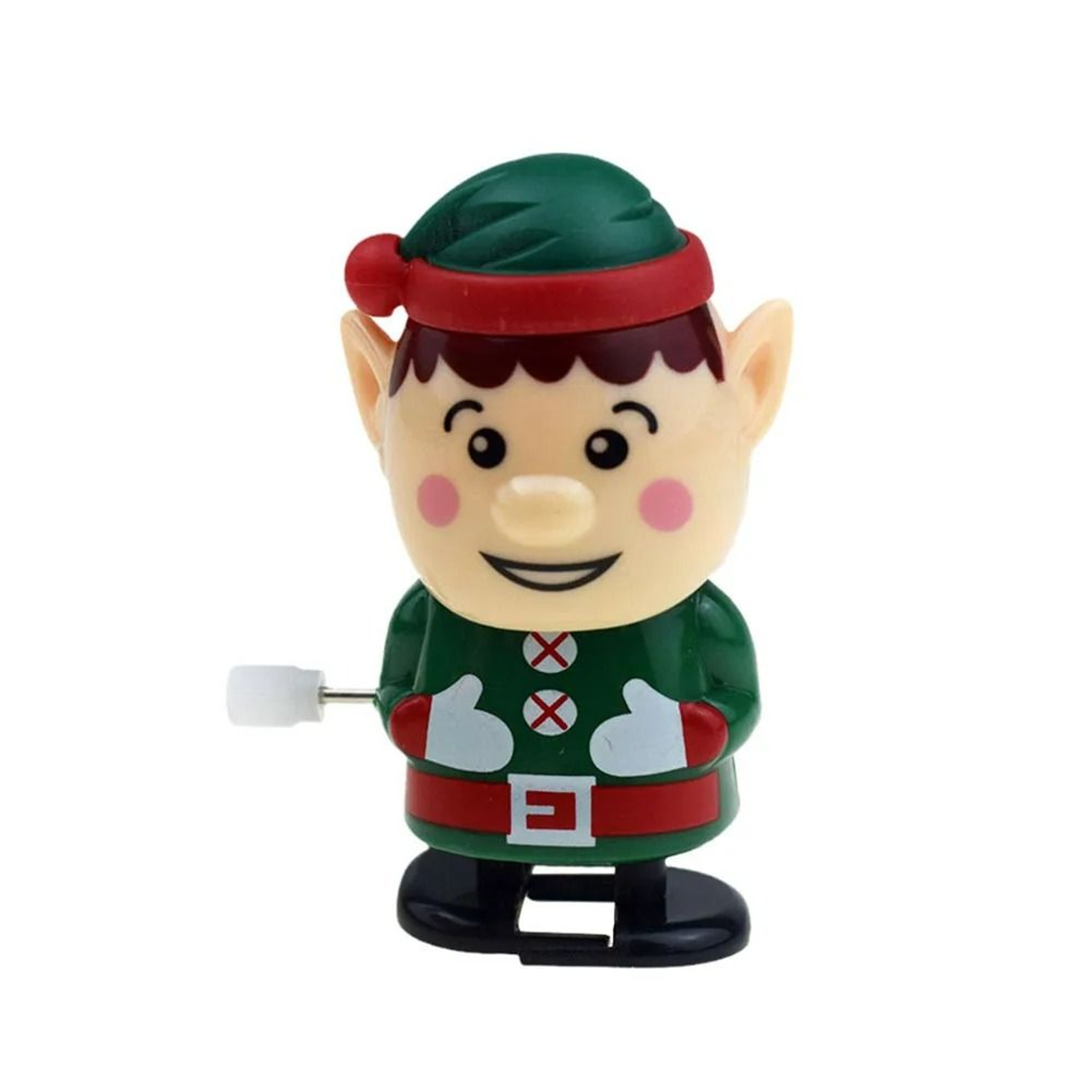 Wind Up Christmas Figurines Walking Santa Snowman Holiday Party Favors 11