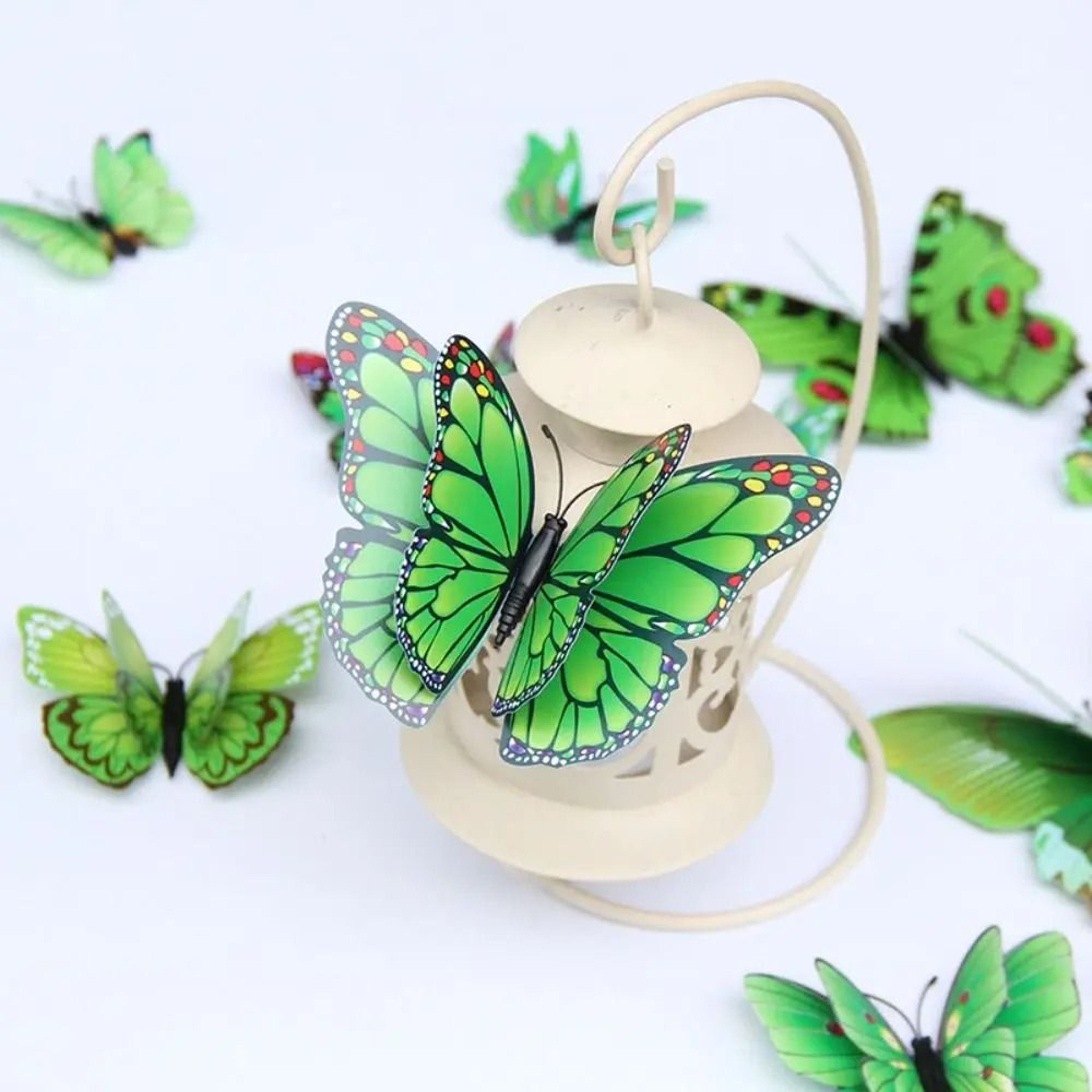 12 Piece 3D Butterfly Wall Stickers Colorful Home Wedding And Office Decor 4