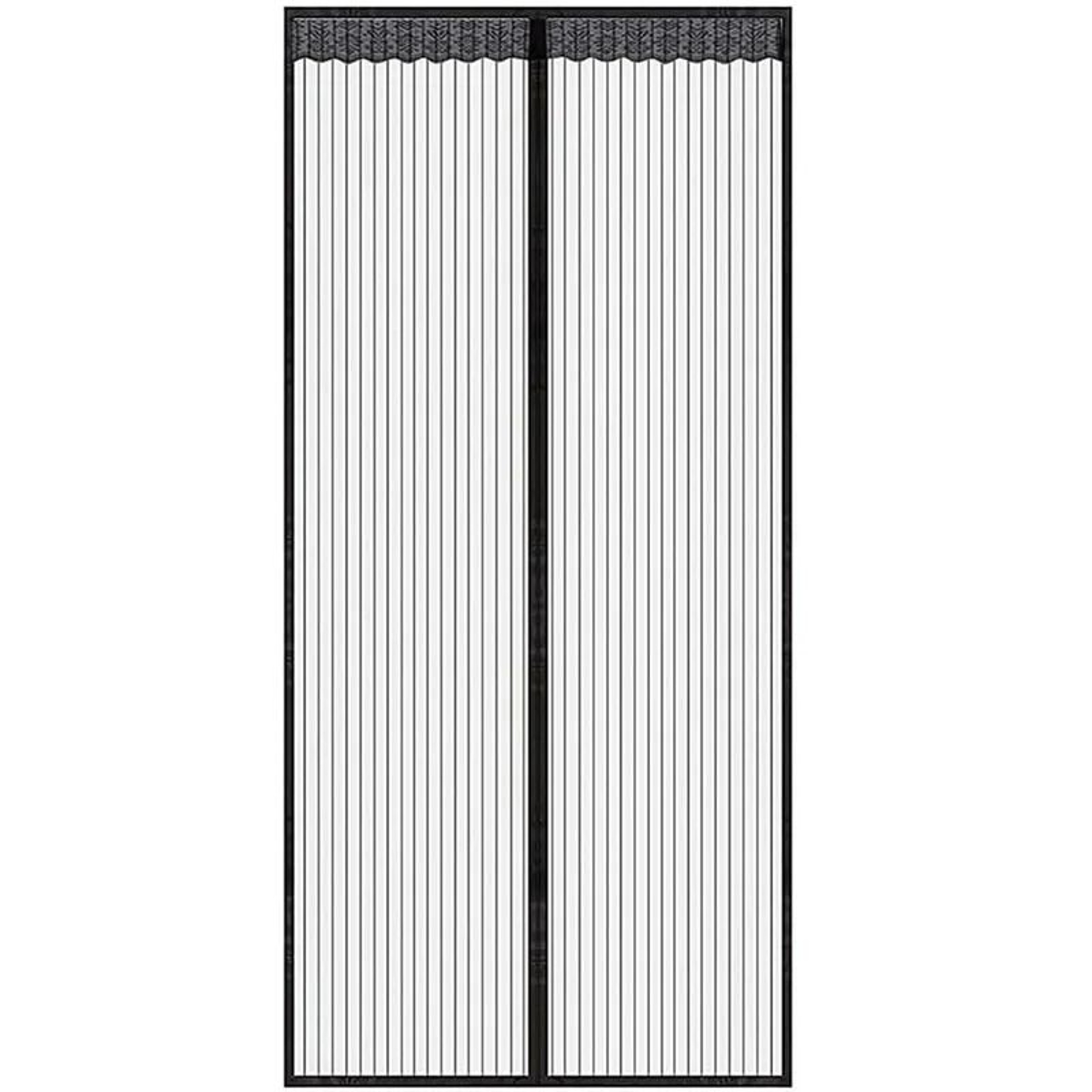 BreezeSeal Magnetic Mesh Screen Door Mosquito Proof Automatic Closing Curtain 7