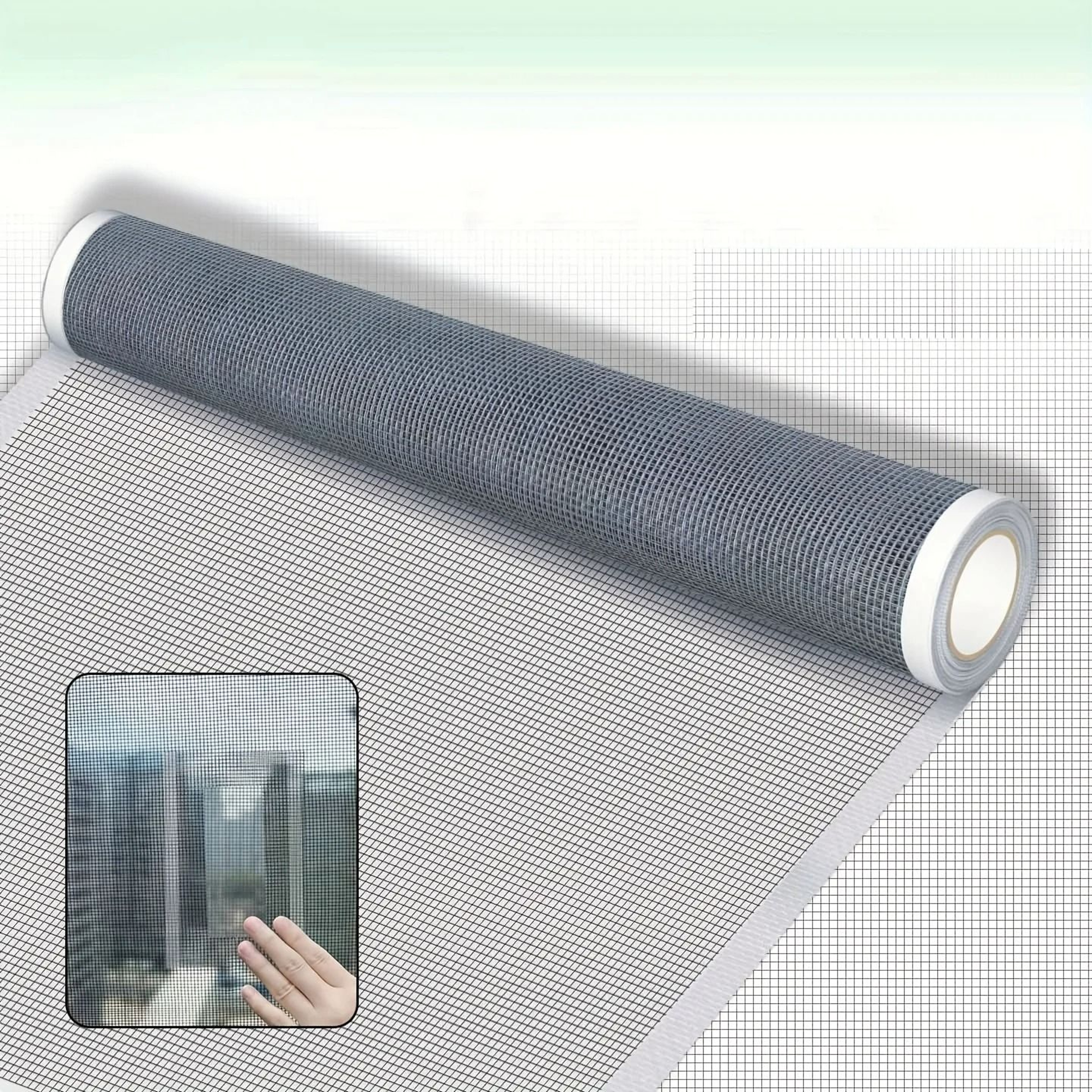 MeshGuard 866in Self Adhesive Metal Window Screen Repair Tape For Mosquito Mesh 3