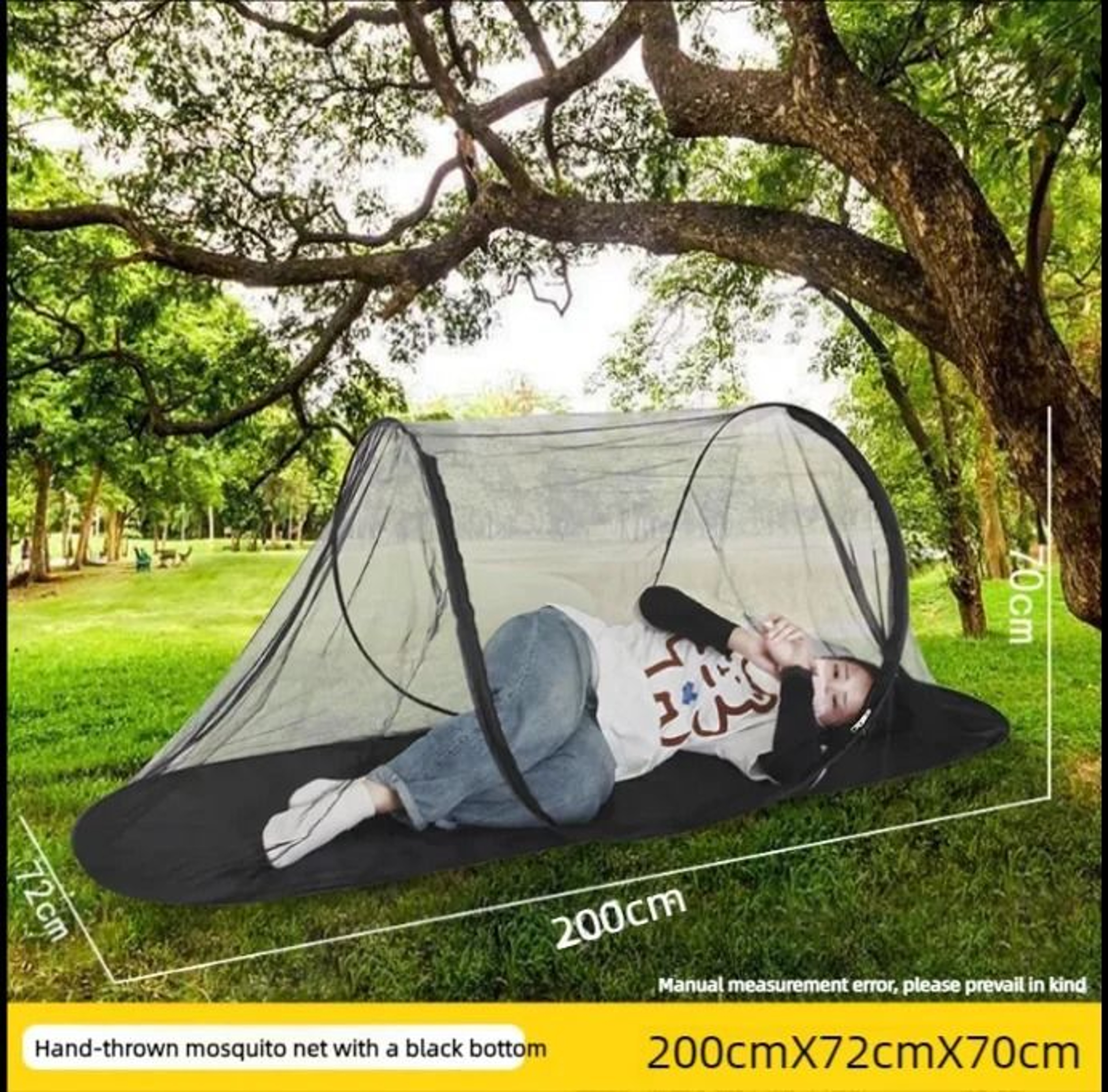 CampHaven Portable Pop Up Mosquito Net Tent For Camping And Travel 7
