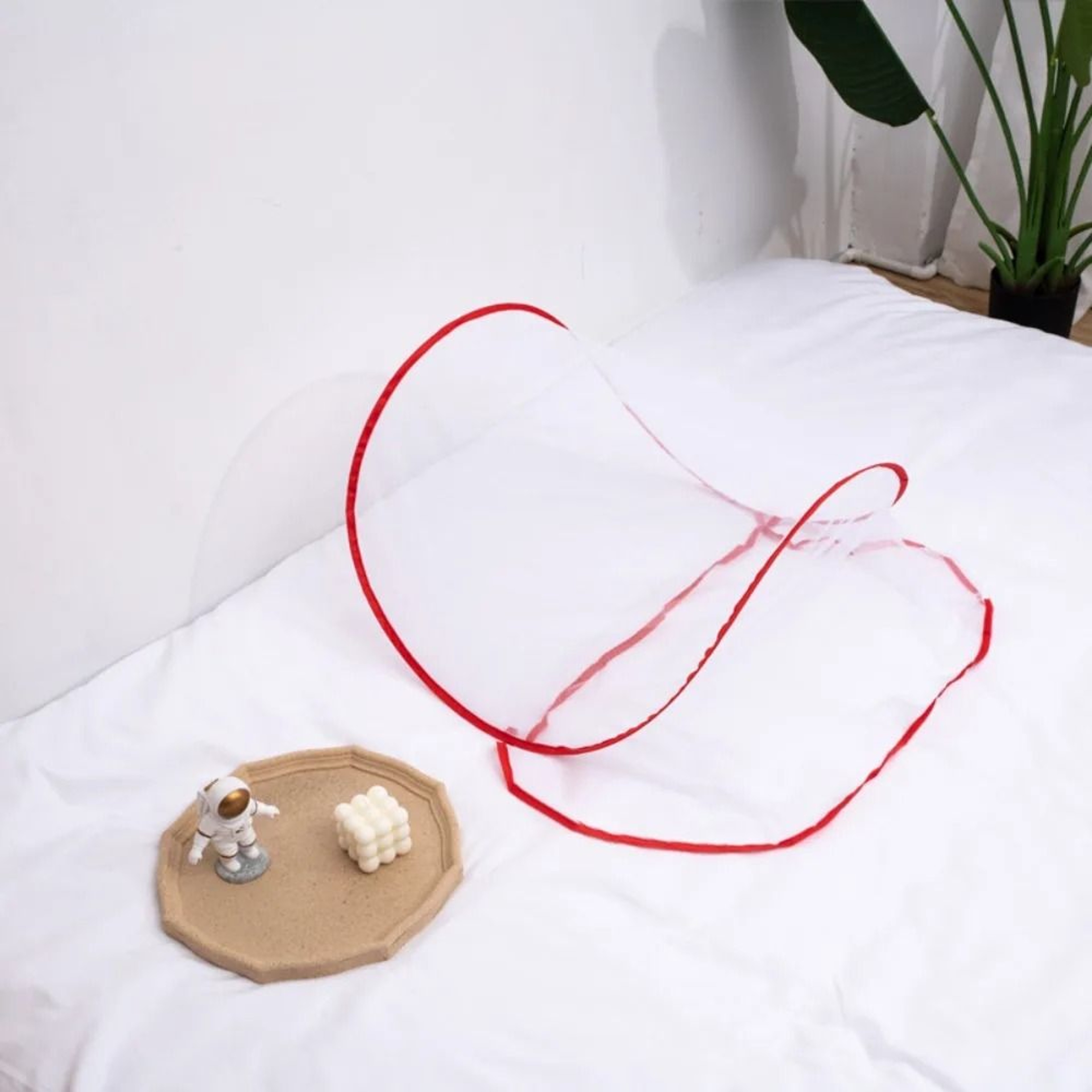 SleepNest Pop Up Foldable Mosquito Net Cover Portable Bed Insect Protection 2