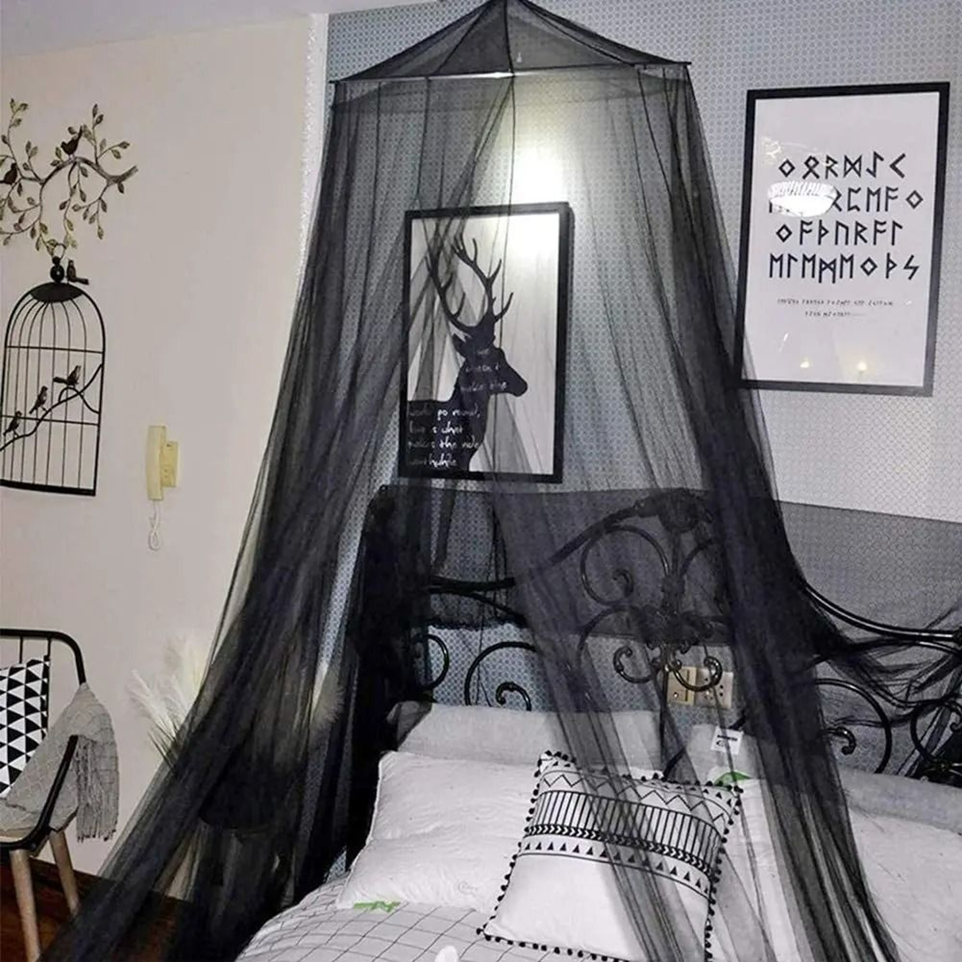 Serene Dome Hanging Mosquito Bed Canopy 3