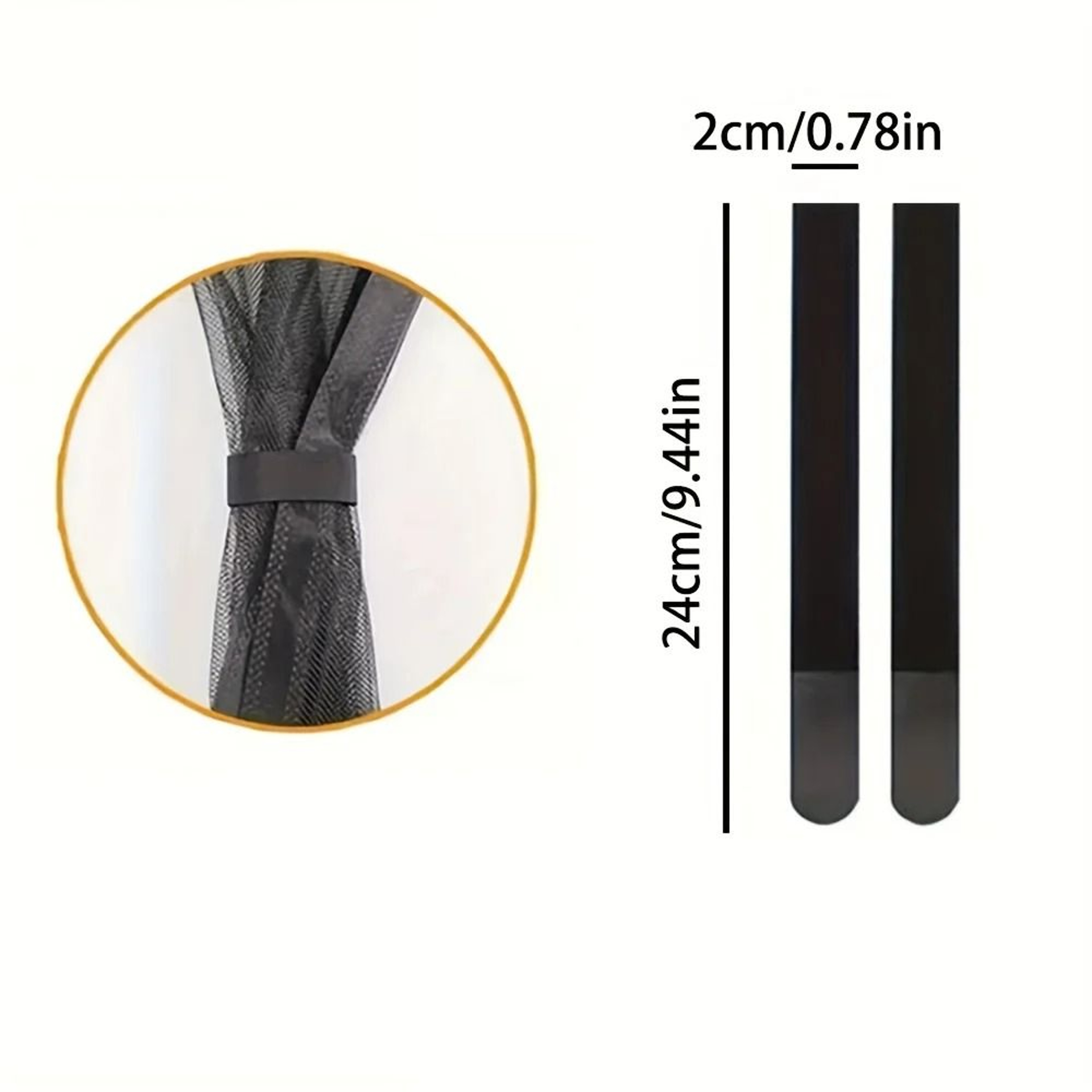 Easy Fit Self Closing Magnetic Mesh Curtain 7