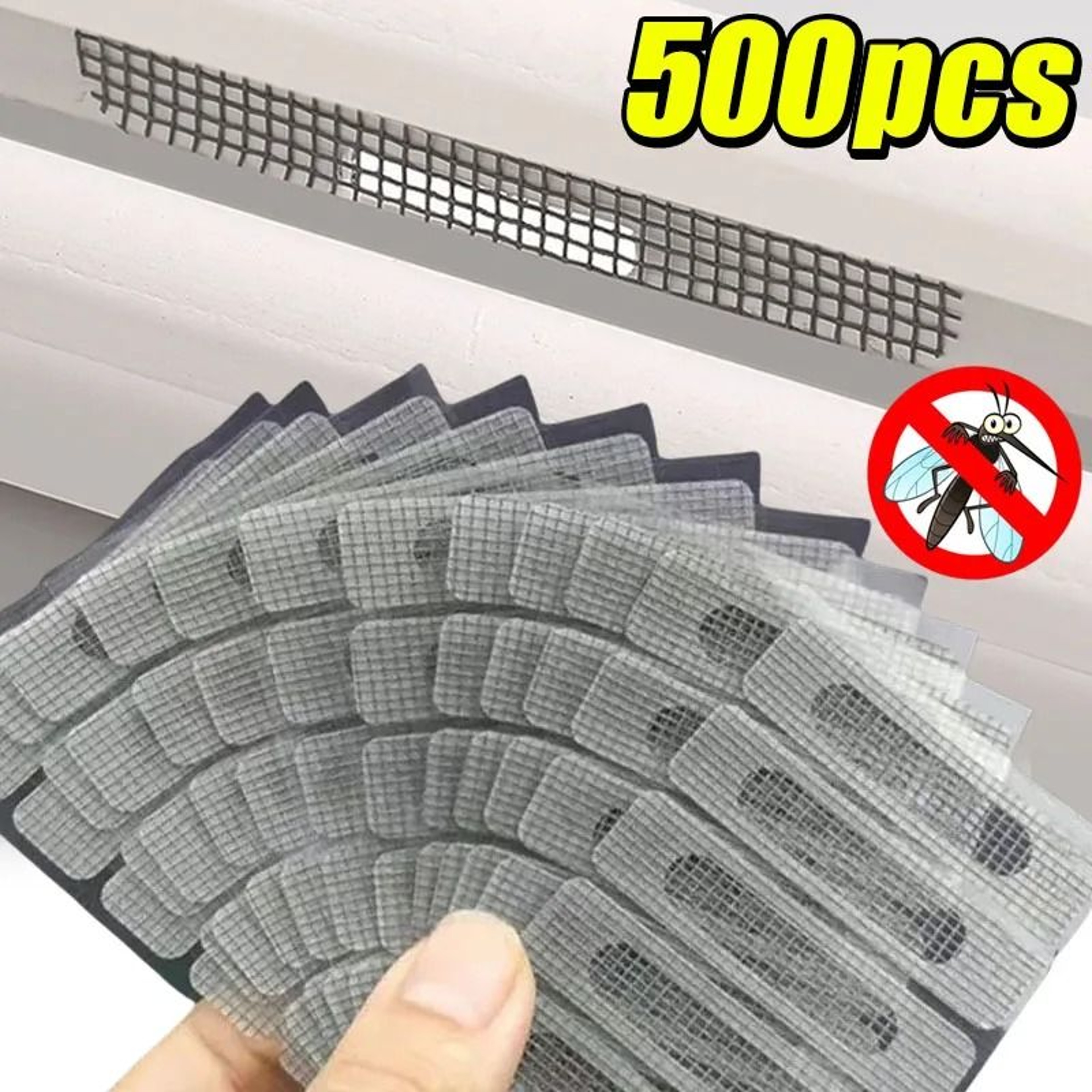 Bulk Self Adhesive Mesh Screen Repair Patches 1