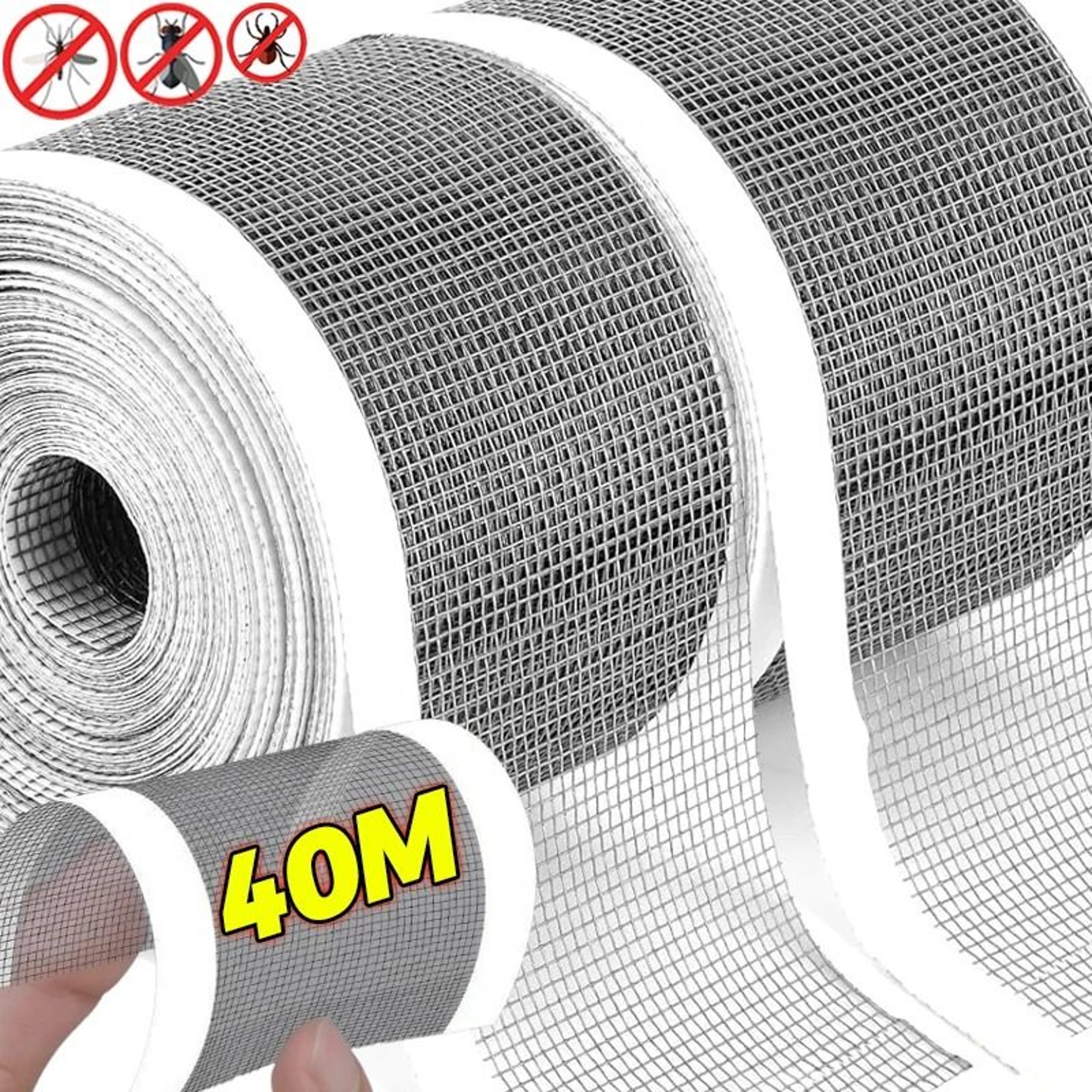 Cuttable Self Adhesive Window Screen Repair Tape 1