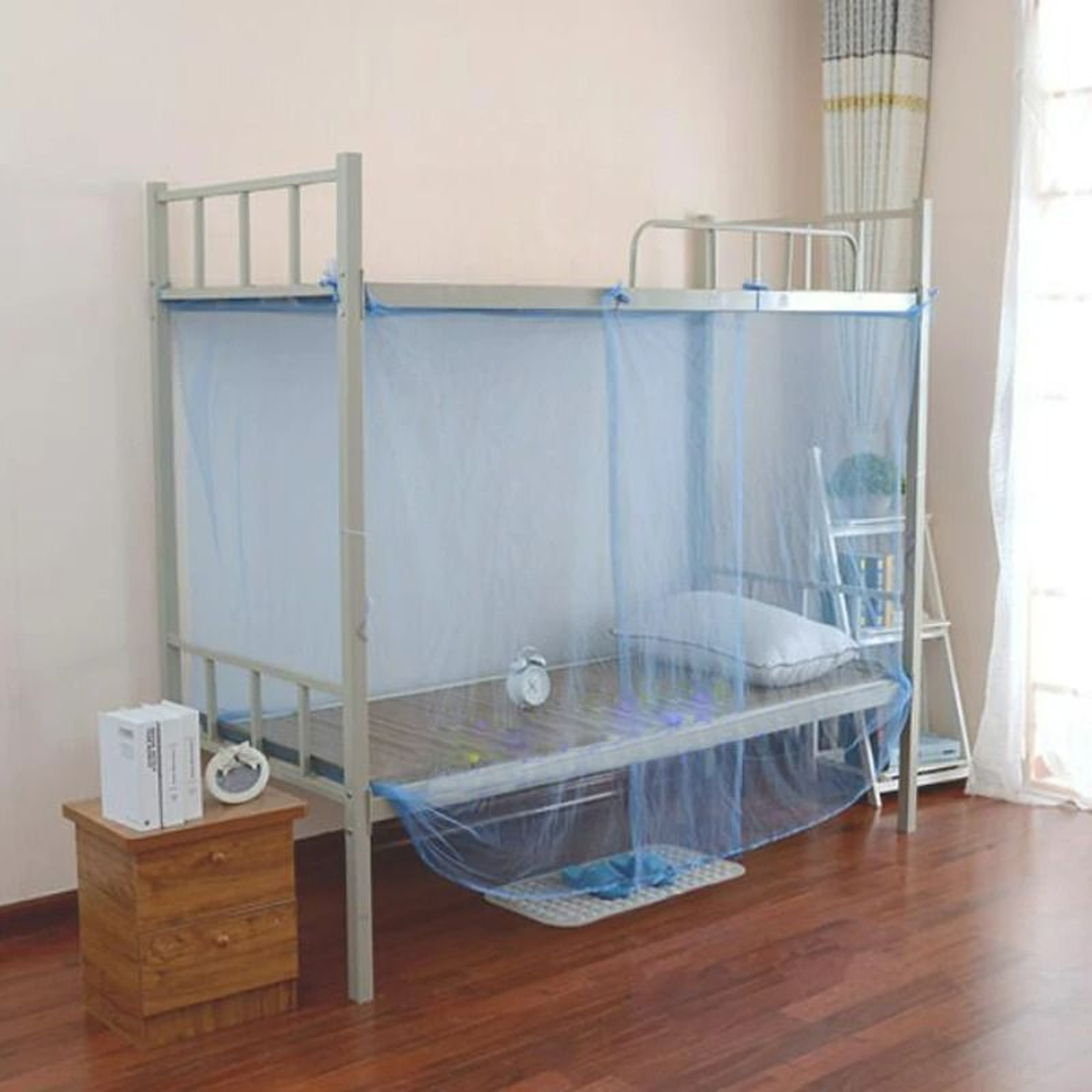 Breathable Hanging Mosquito Net For Double Bed 7