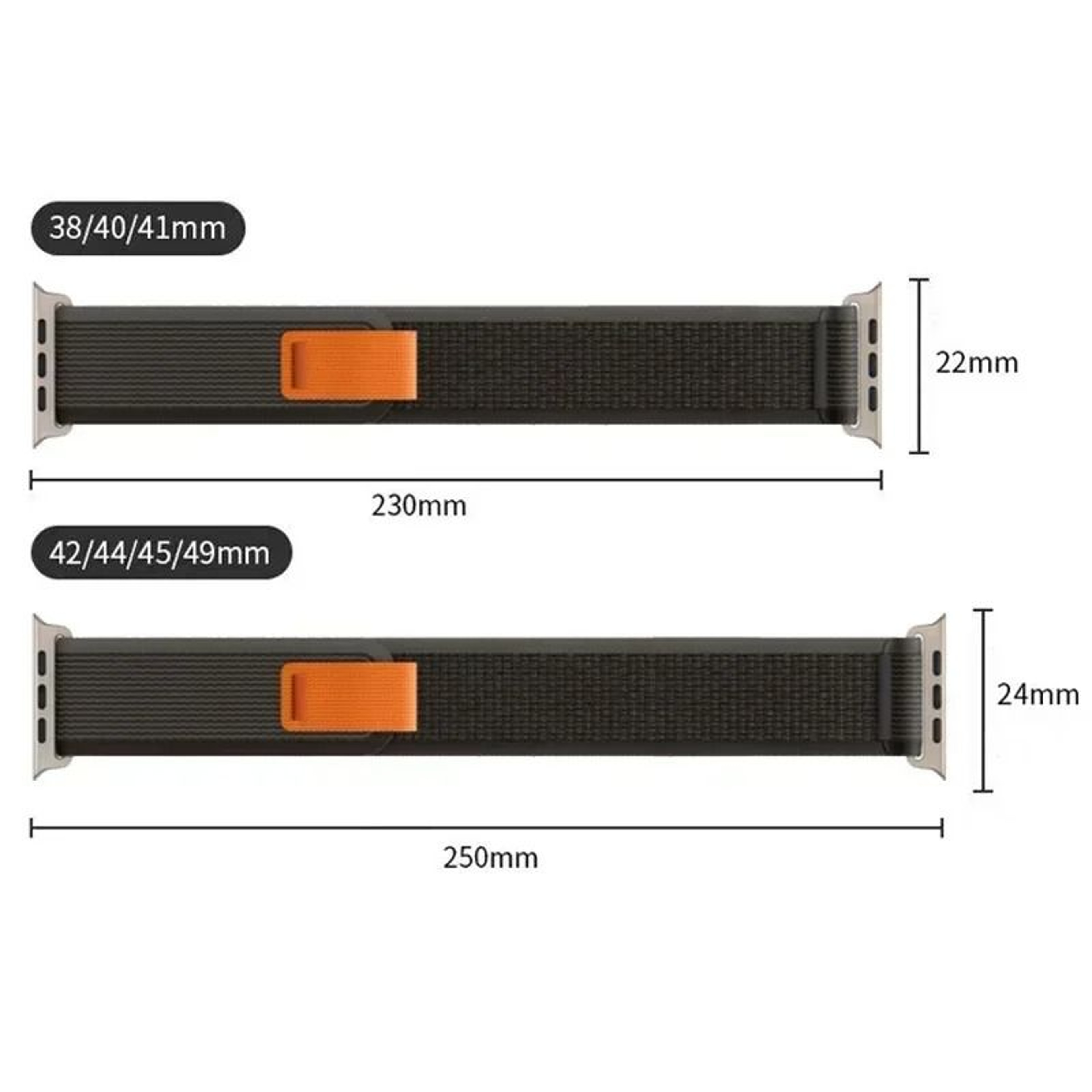 Premium Nylon Trail Loop Band For Apple Watch Ultra  Series 105  Durable Breathable And AdventureRe 18