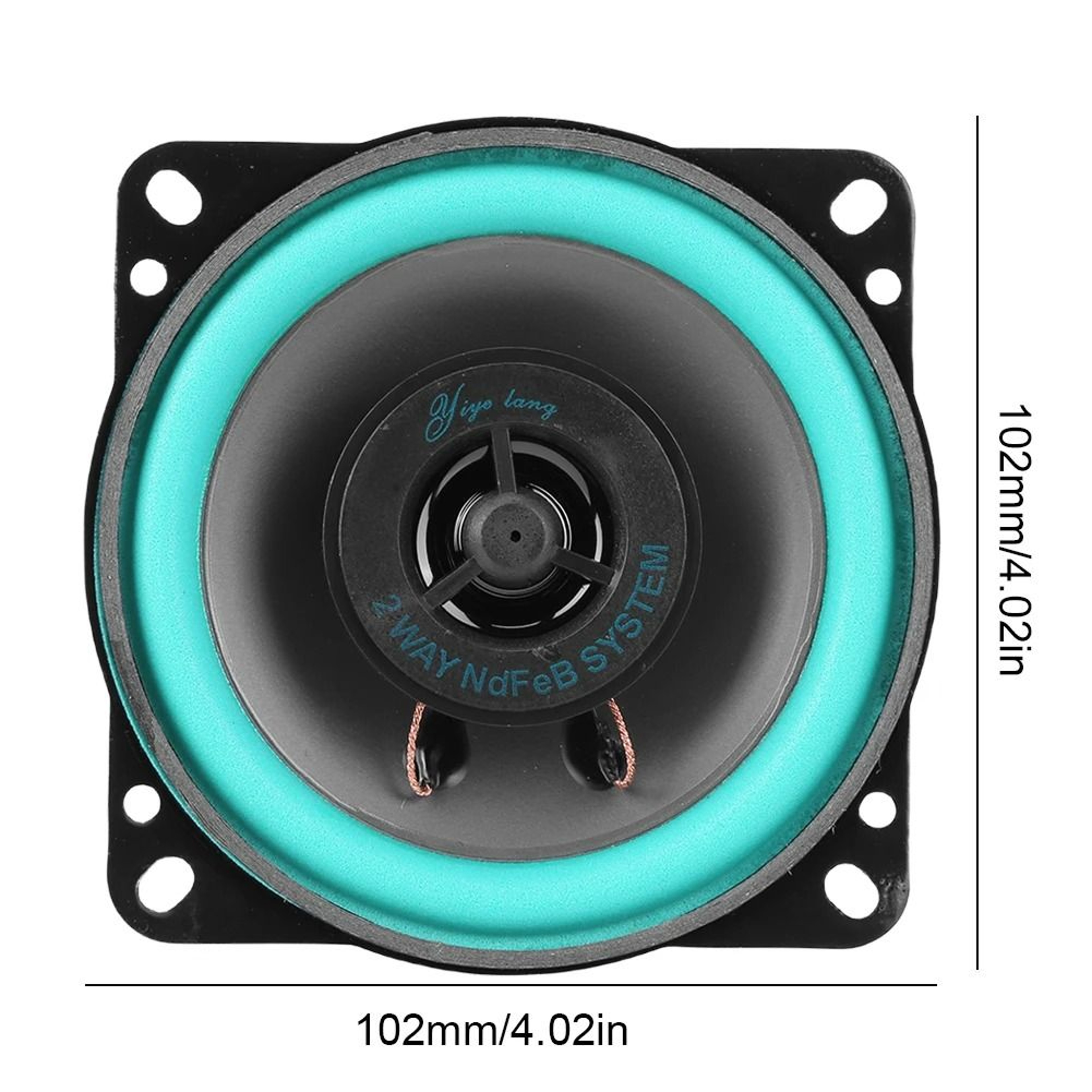 Universal Full Range Coaxial Car Speakers 10