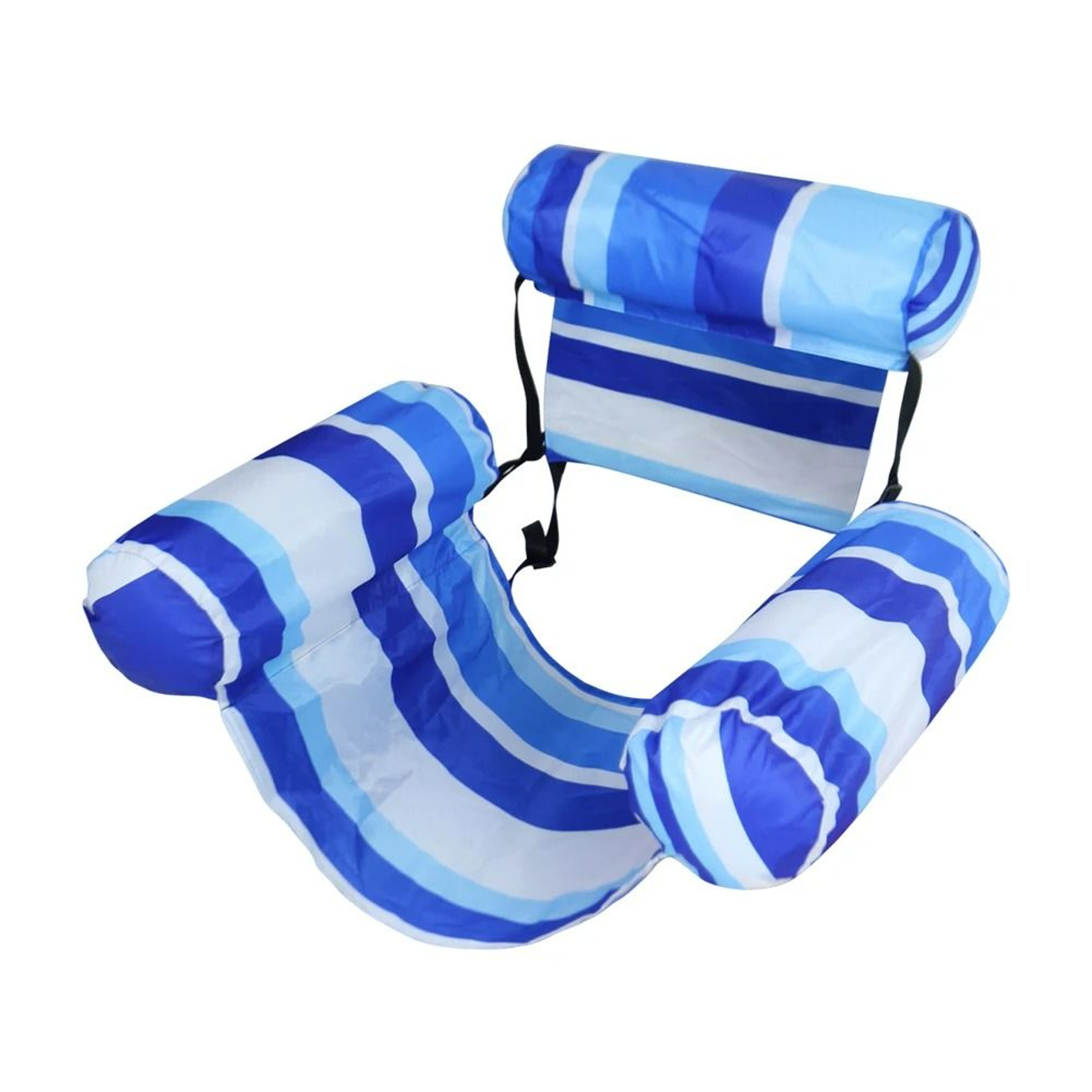 Inflatable Pool Lounge Chair With Backrest 9
