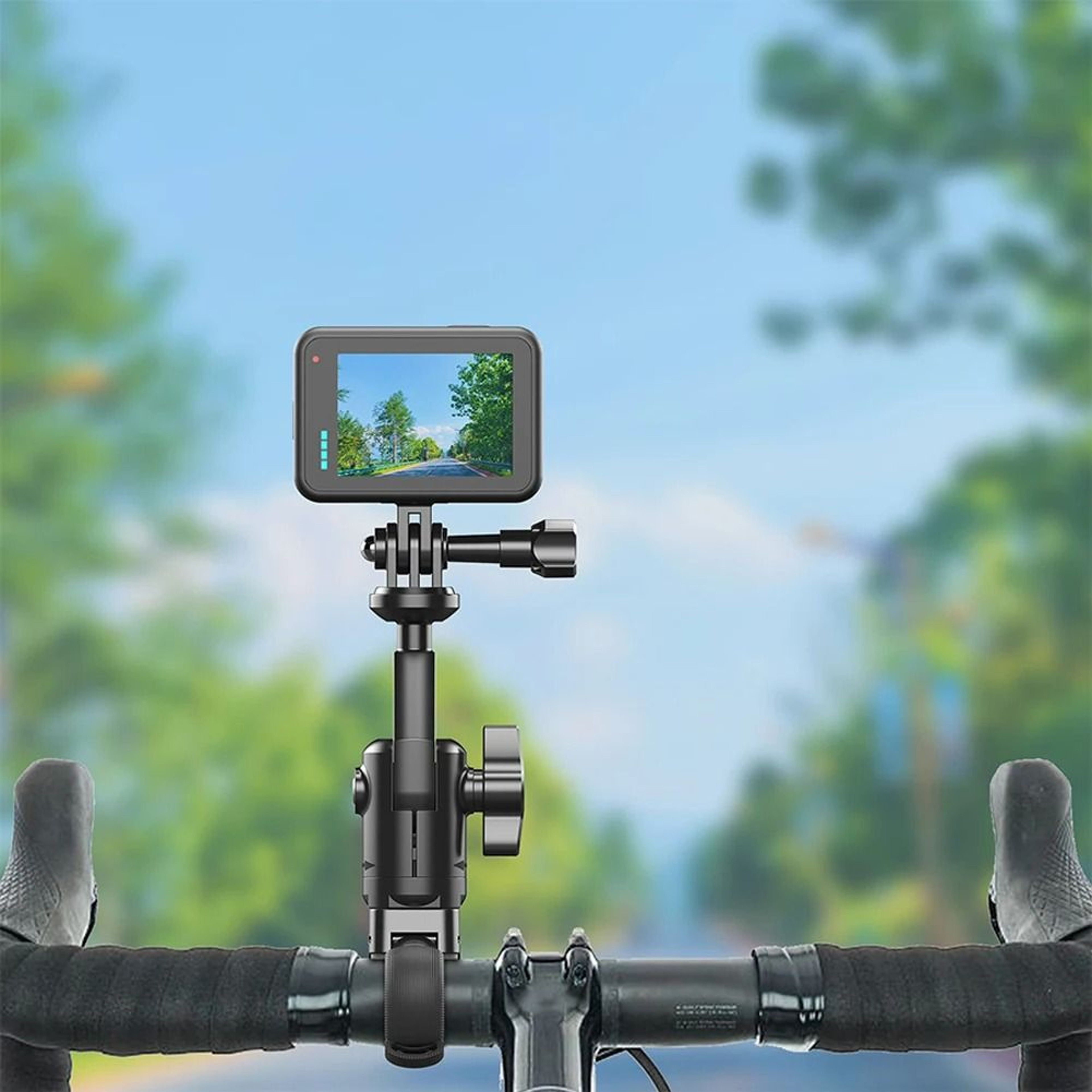 Universal Action Camera Motorcycle Handlebar Mount 4