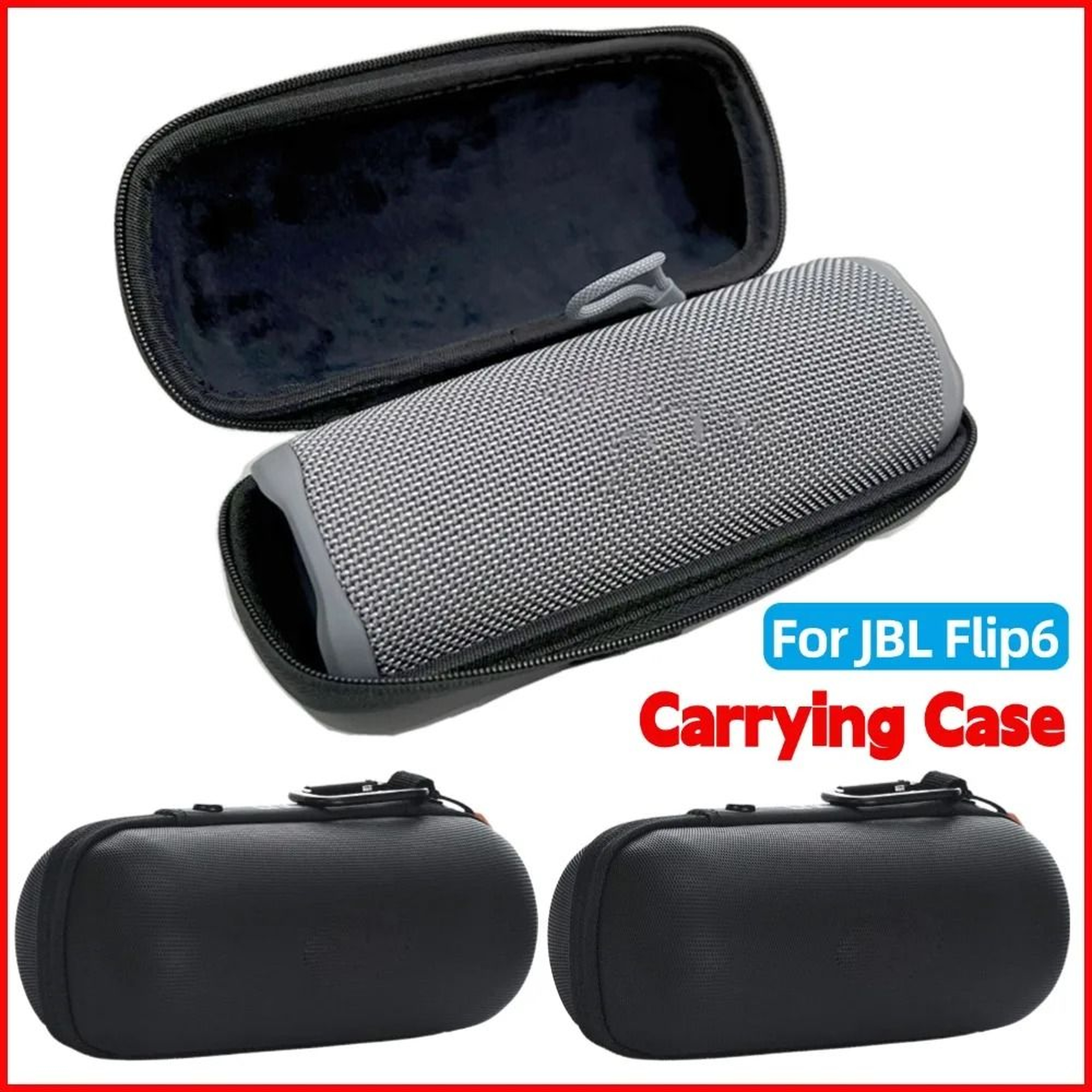 Protective Travel Pouch For JBL Flip 6 Speaker 0