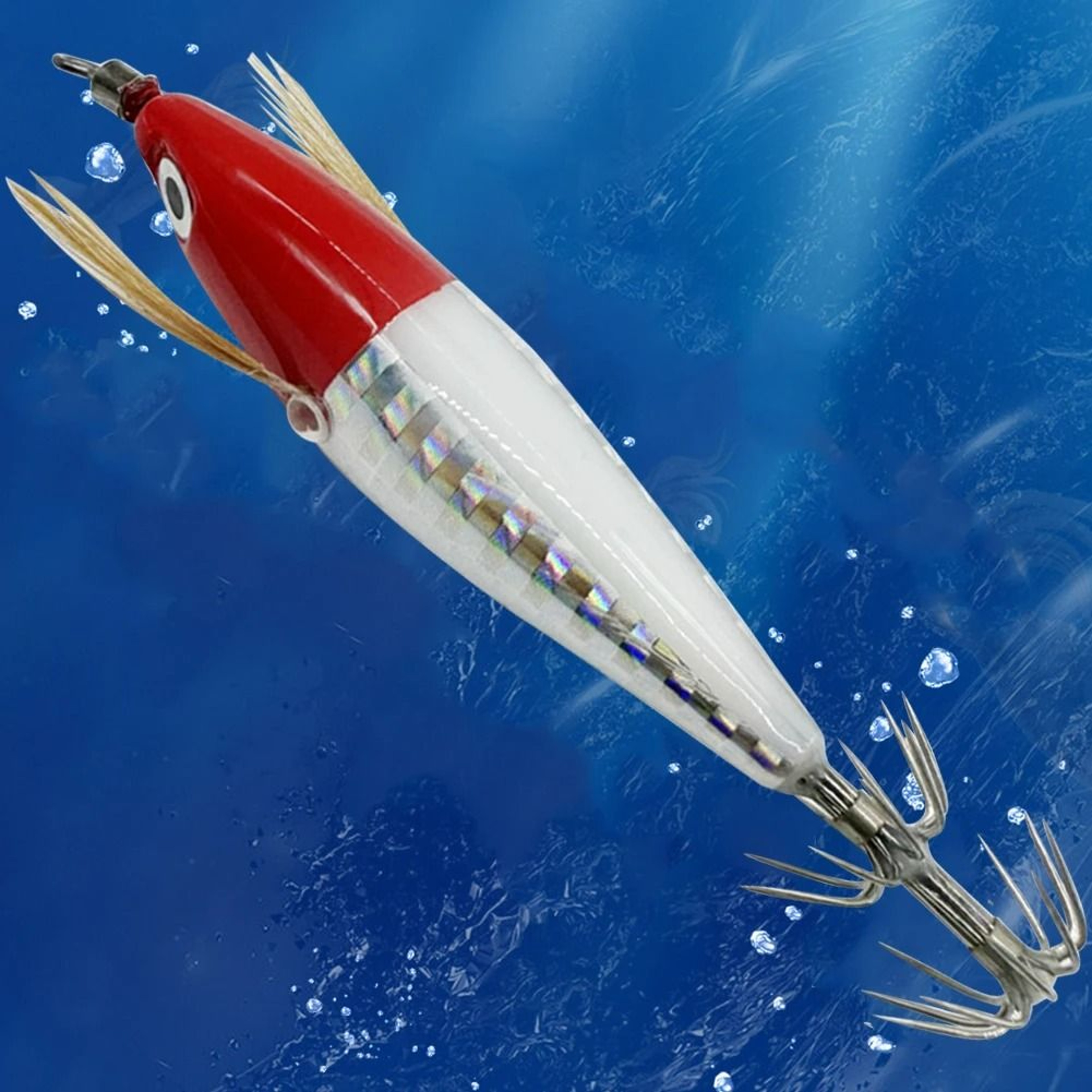 Luminous Floating Shrimp Squid Jig Lures 2