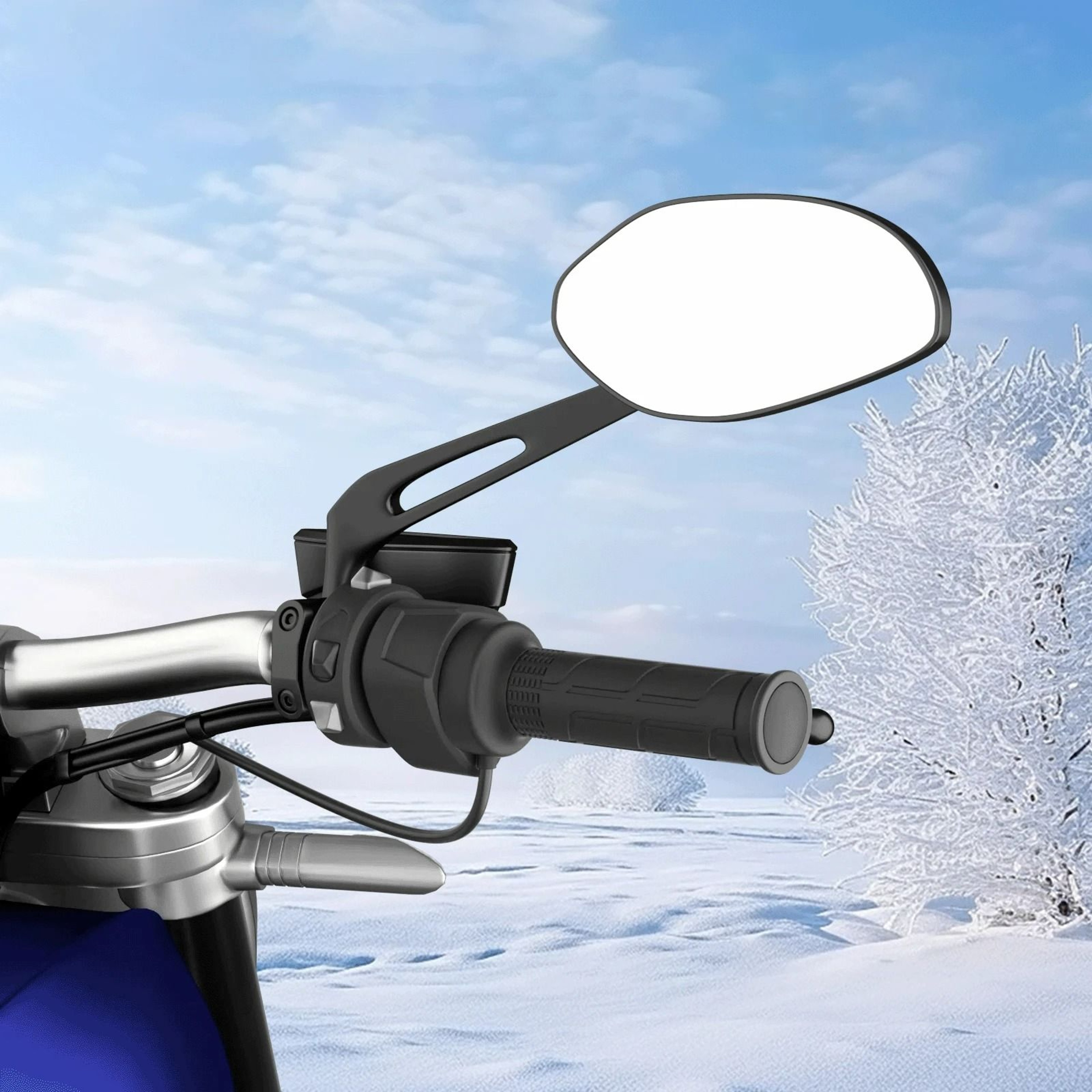 12V Adjustable Heated Motorcycle Grips 2