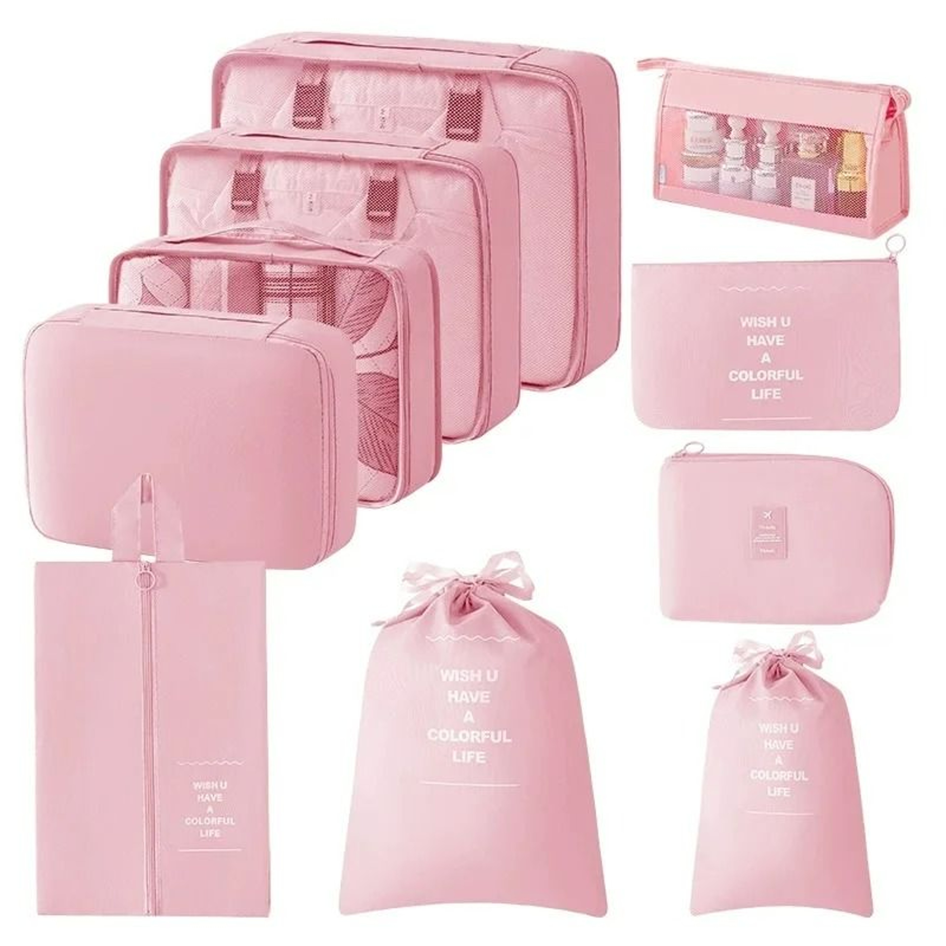 10 Piece Travel Packing Cube Organizer Set 7
