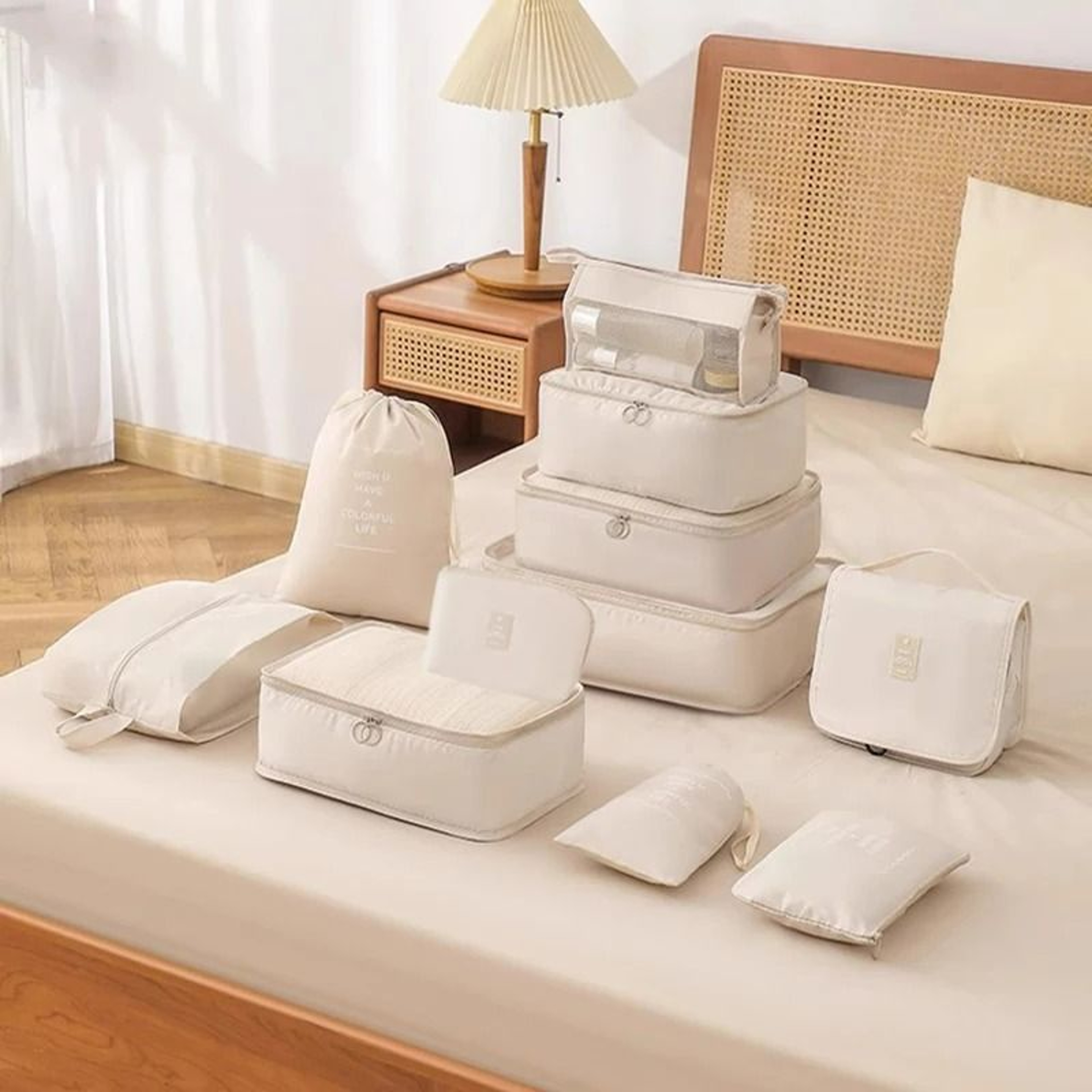 10 Piece Travel Packing Cube Organizer Set 6