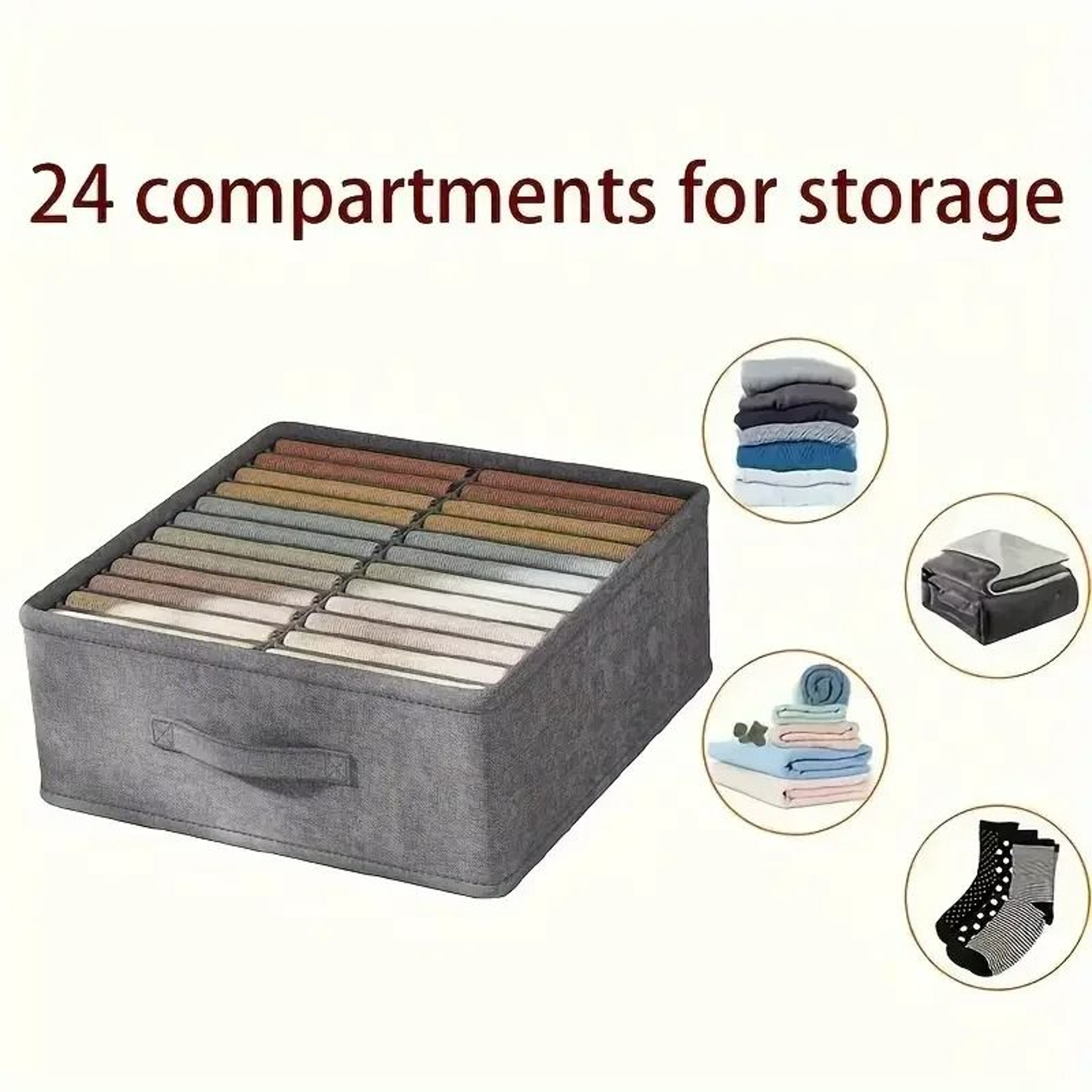 Wardrobe Clothes And Jeans Storage Organizer Box 3