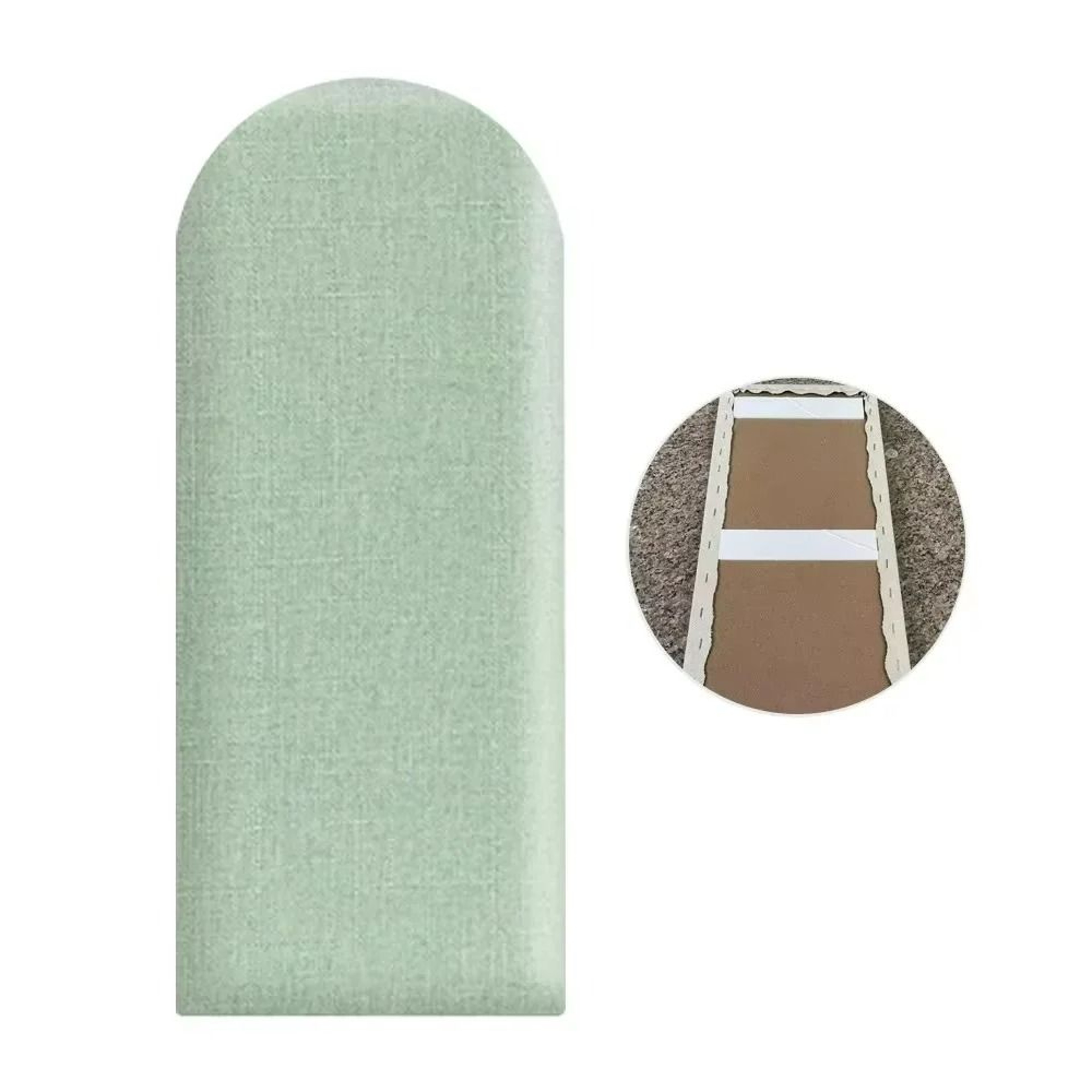 Nordic Style Cushioned Headboard Wall Panel 16