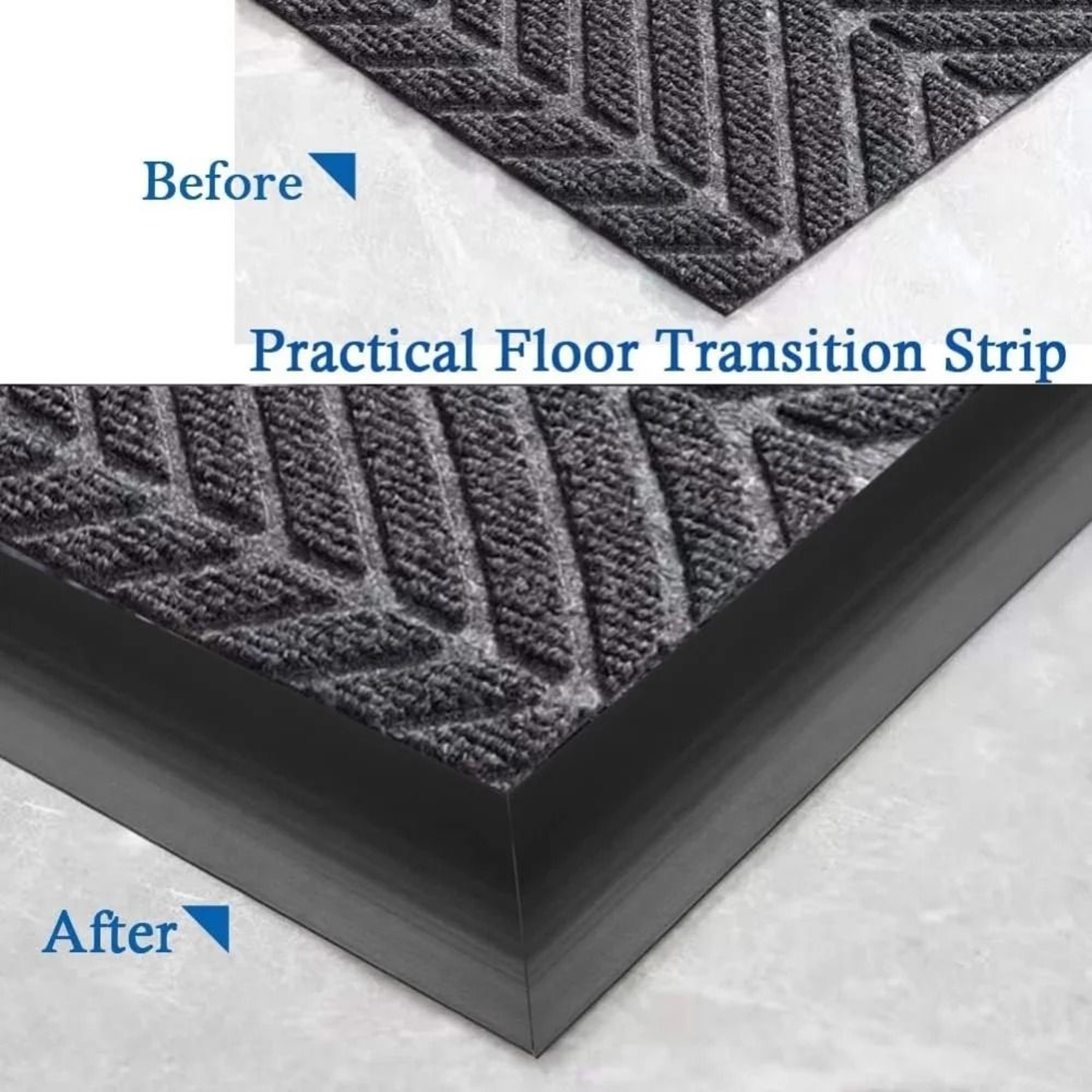 Self Adhesive Carpet To Tile PVC Threshold Trim 5