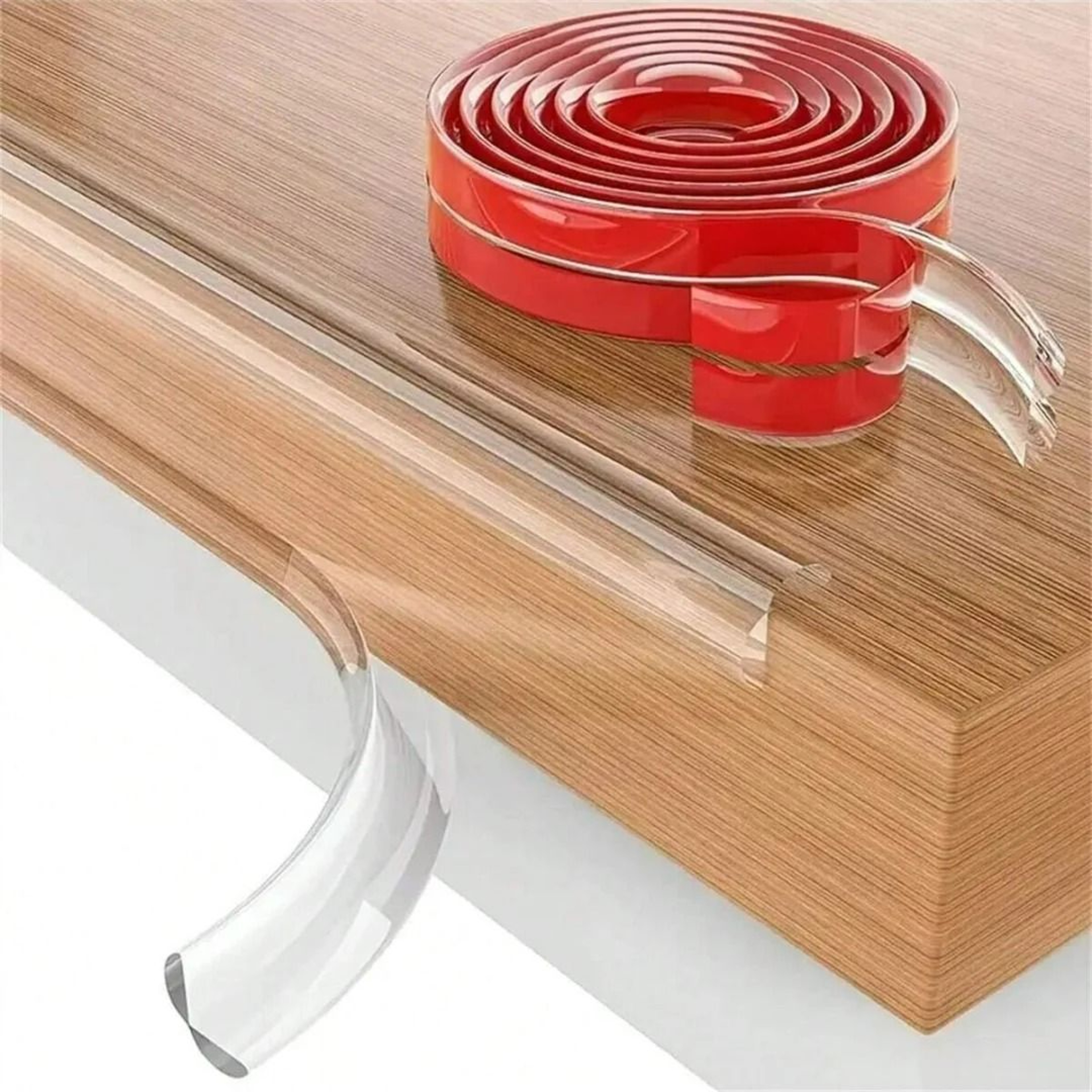 Transparent Silicone Edge And Corner Guard Strip 0