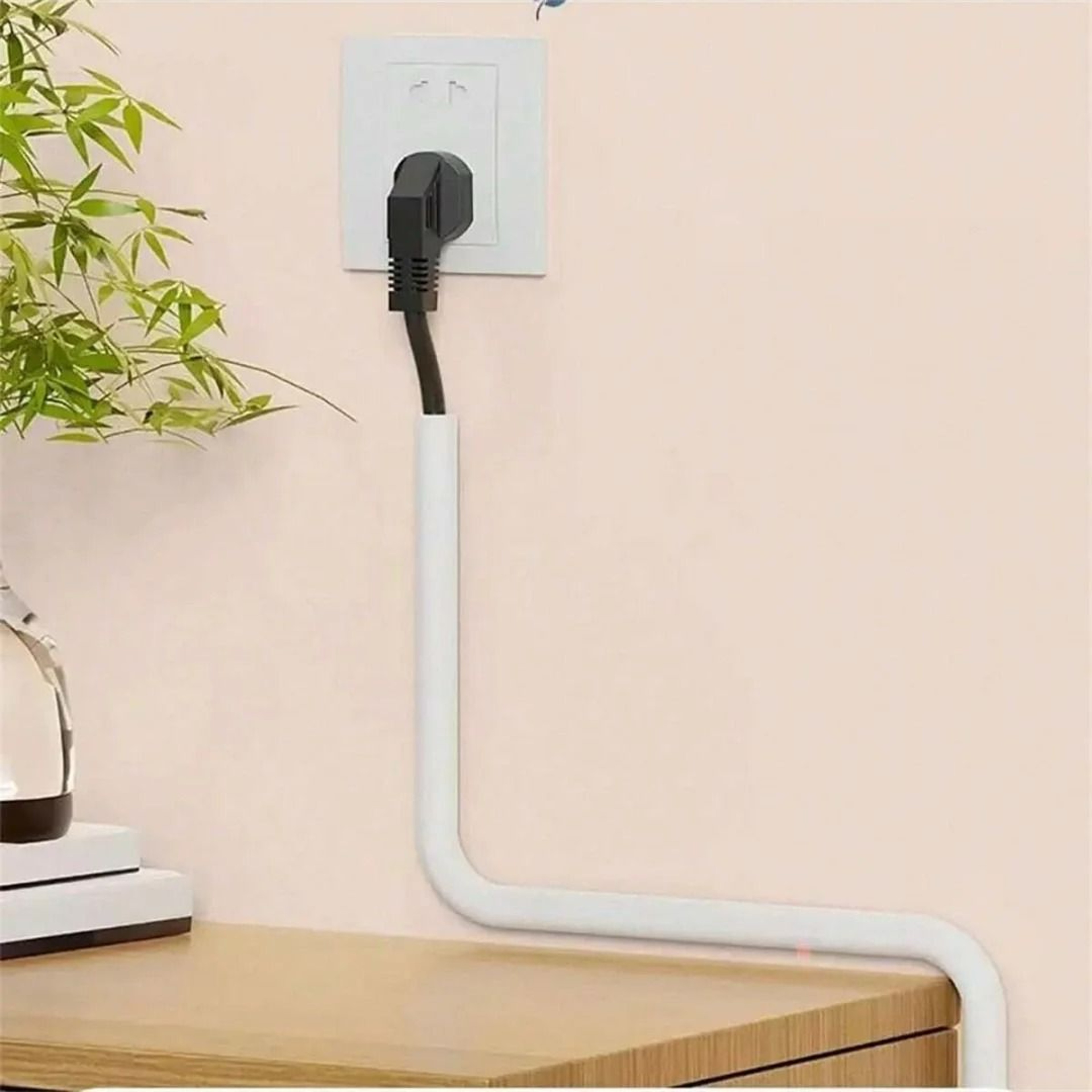 Low Profile Soft PVC Cable Concealer Channel 5
