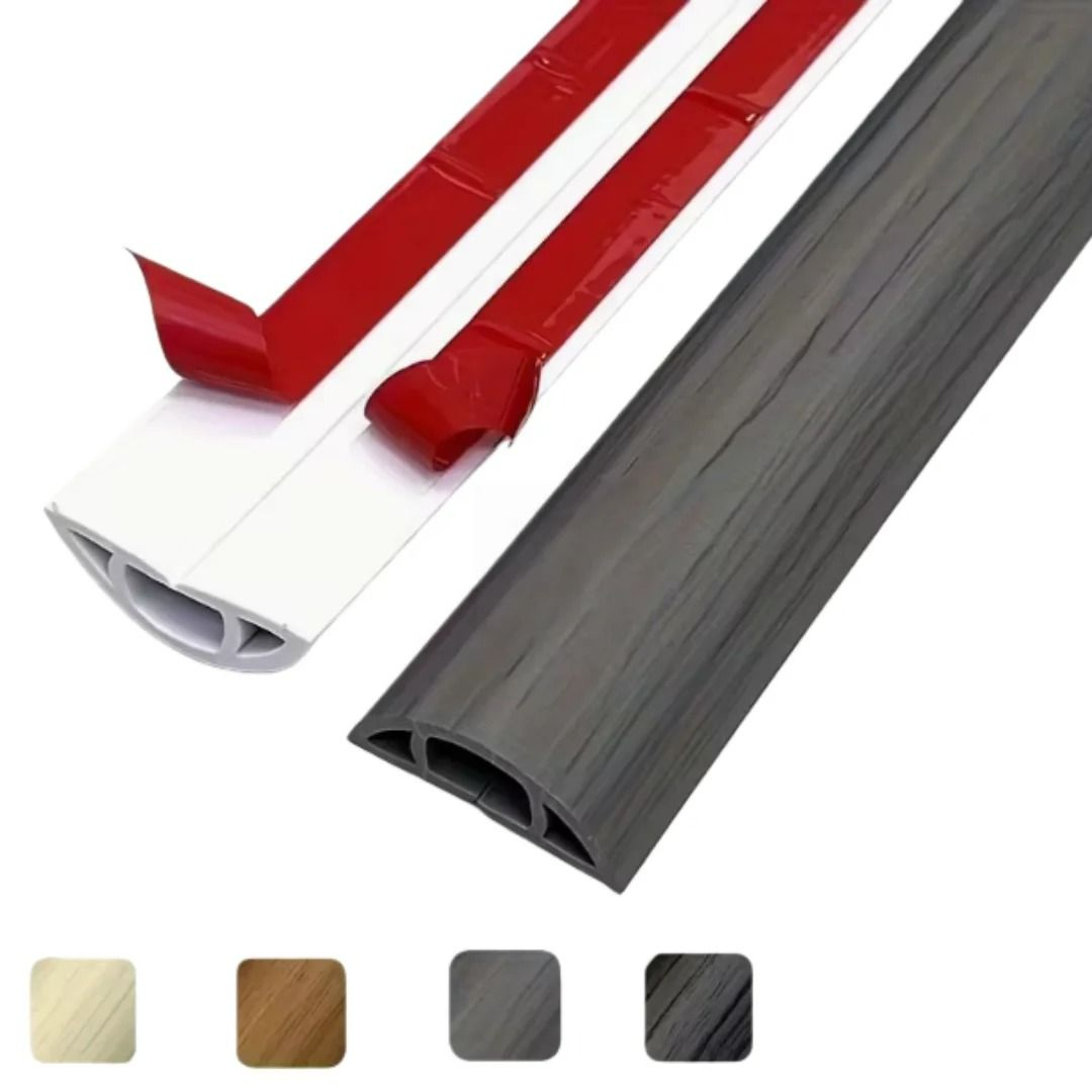 Flexible Self Adhesive Floor Cable Protector 1