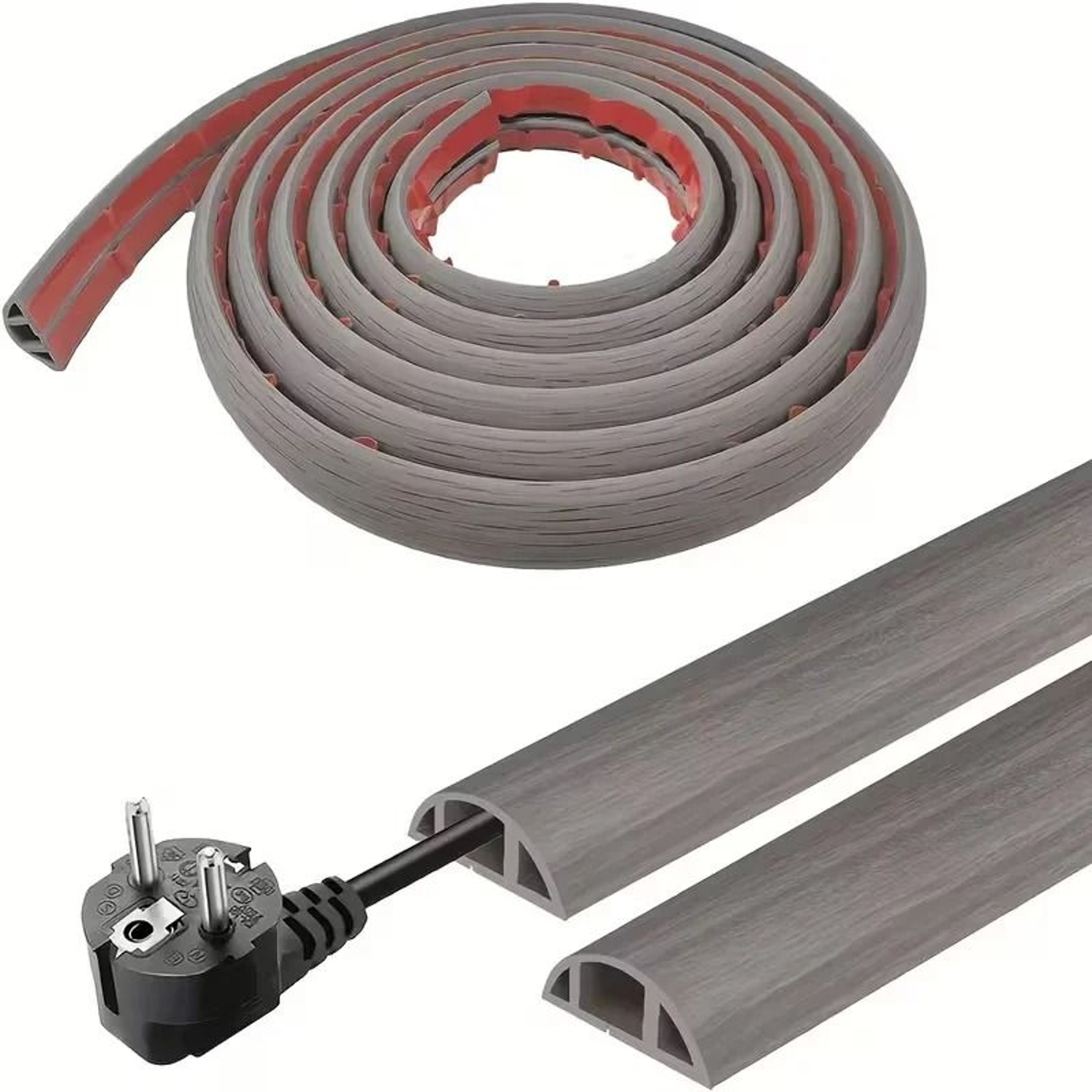 Flexible Self Adhesive Floor Cable Protector 12