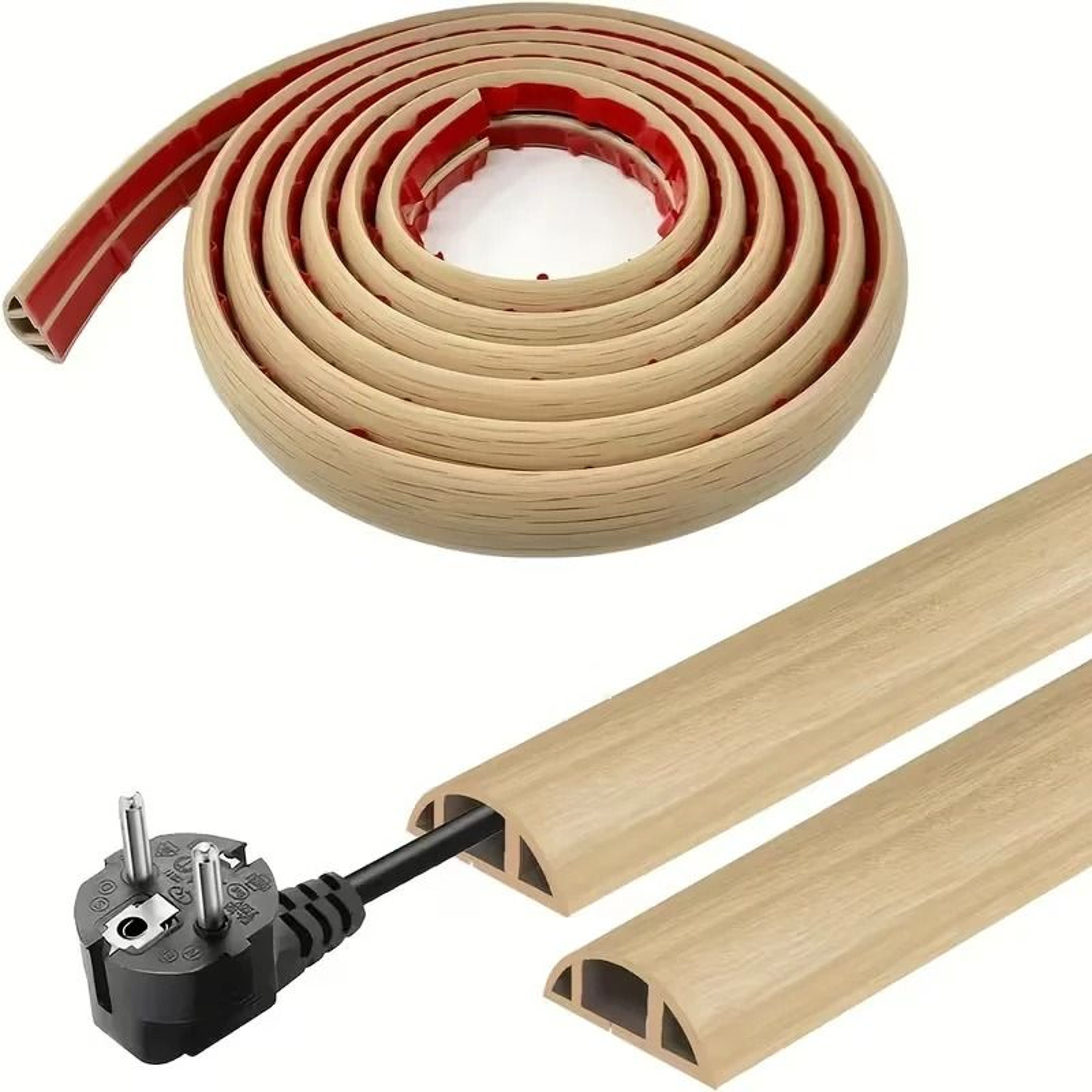 Flexible Self Adhesive Floor Cable Protector 9