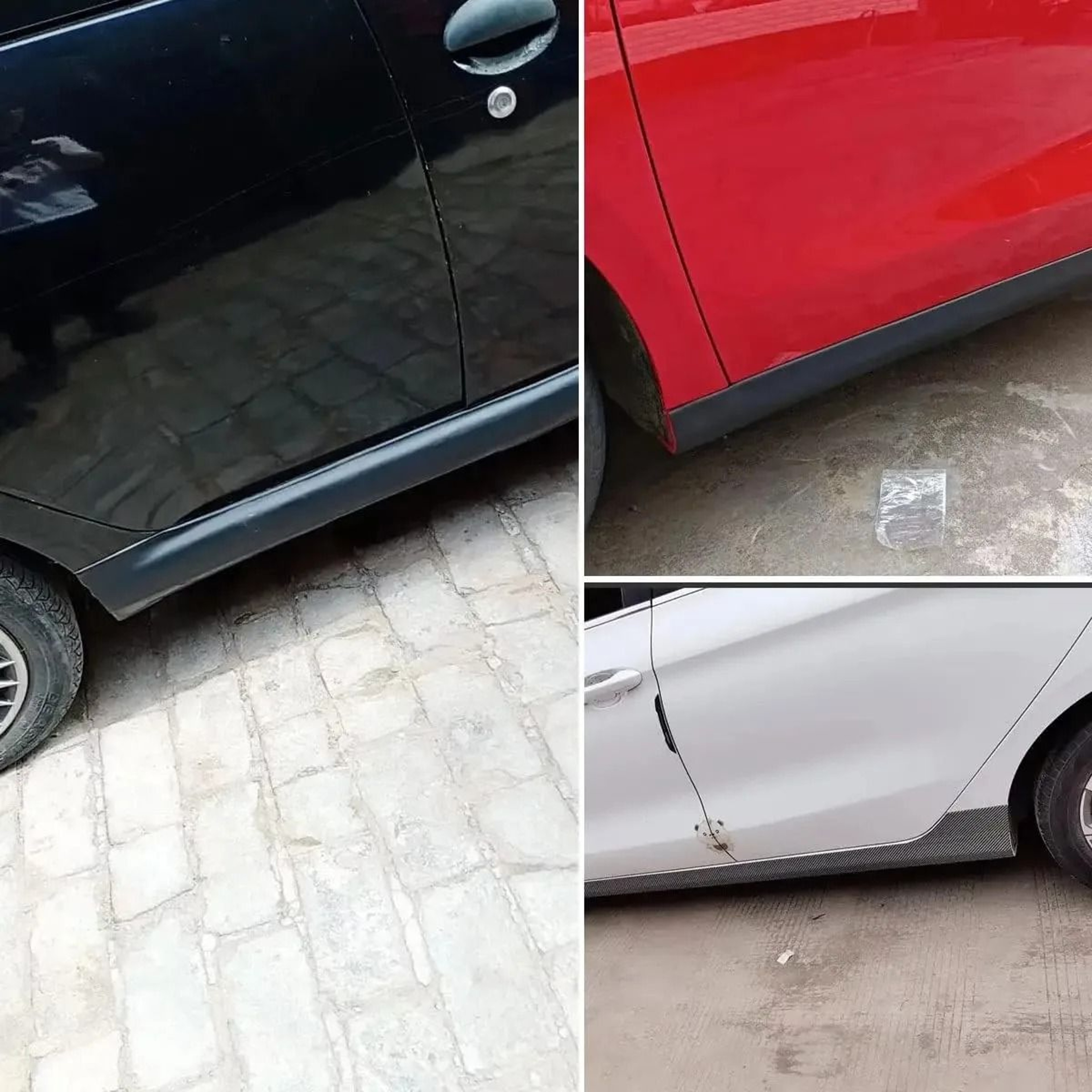 Carbon Pattern Car Door Edge Protector Strip 5