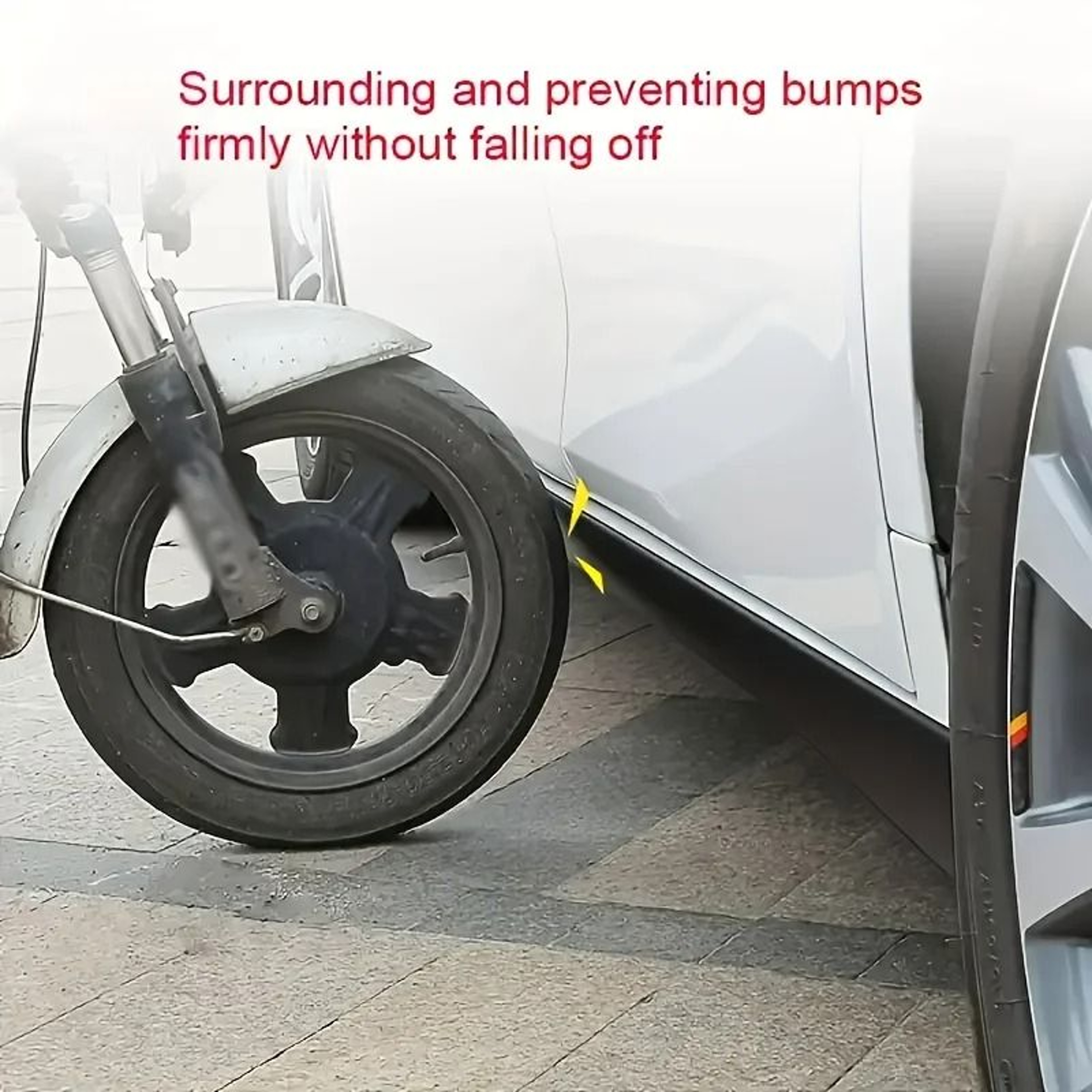 Carbon Pattern Car Door Edge Protector Strip 6