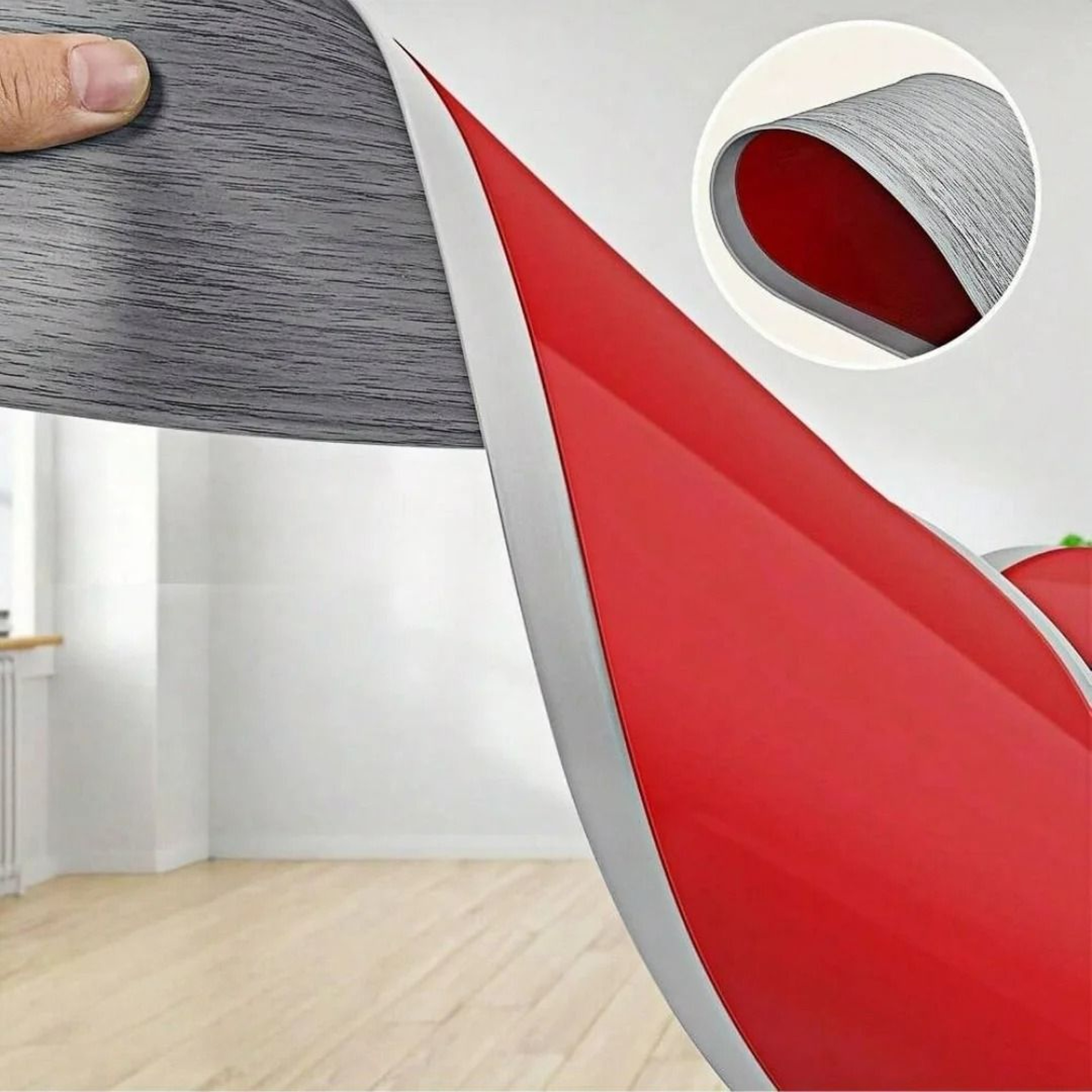 Flexible Peel And Stick Vinyl Baseboard Trim 4