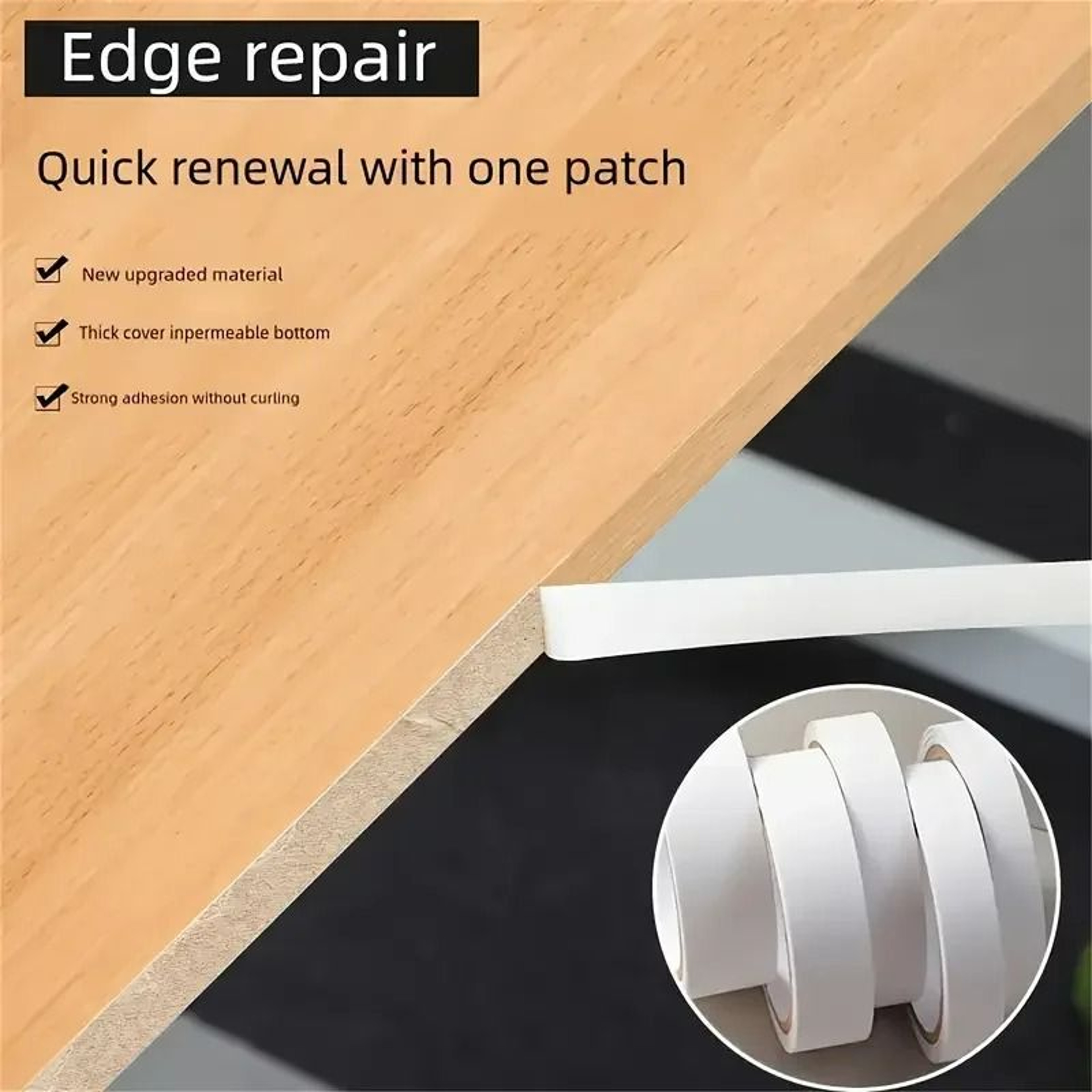 Thick White Peel And Stick Accent Trim 6