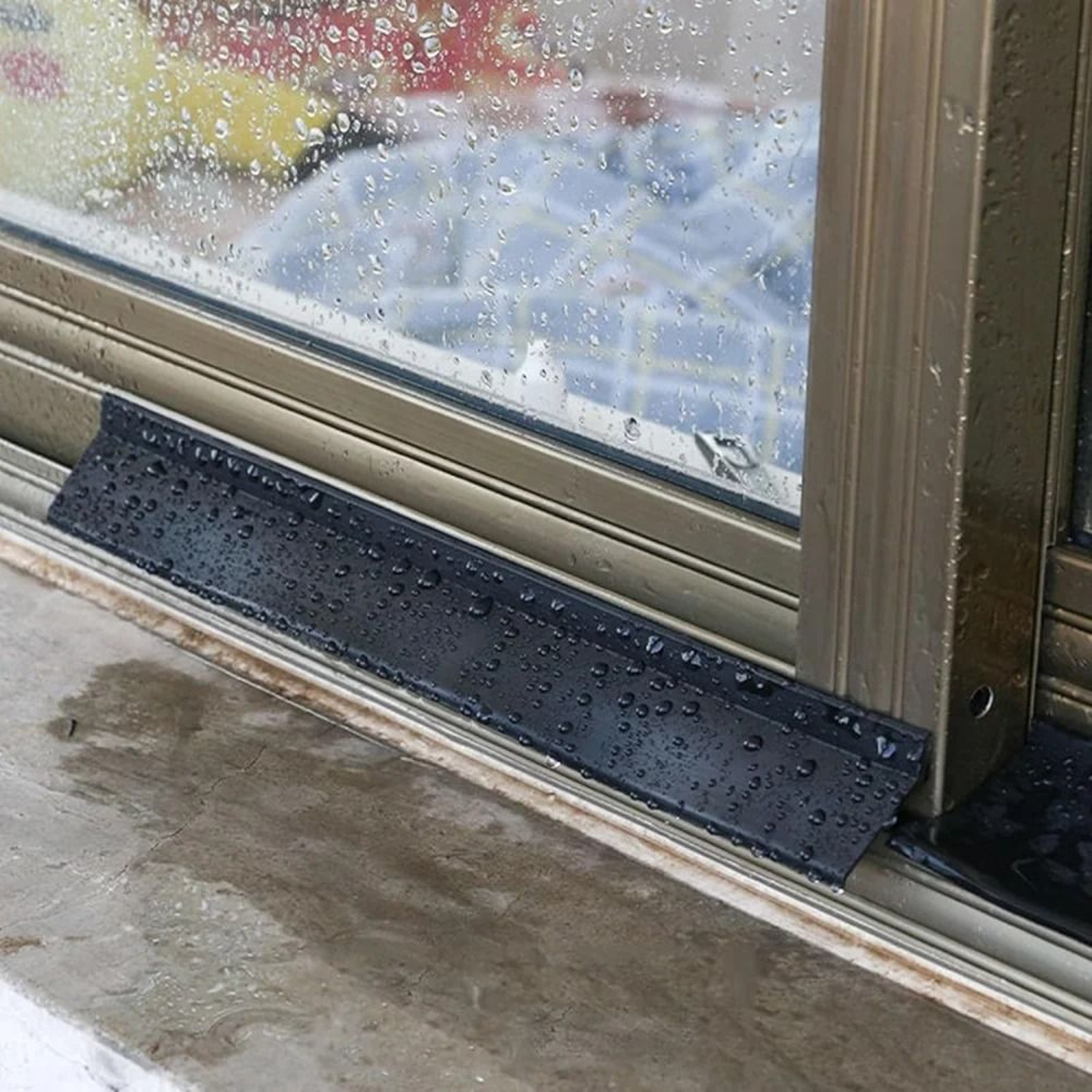 Flexible Self Adhesive Window Rain Drip Guard 4