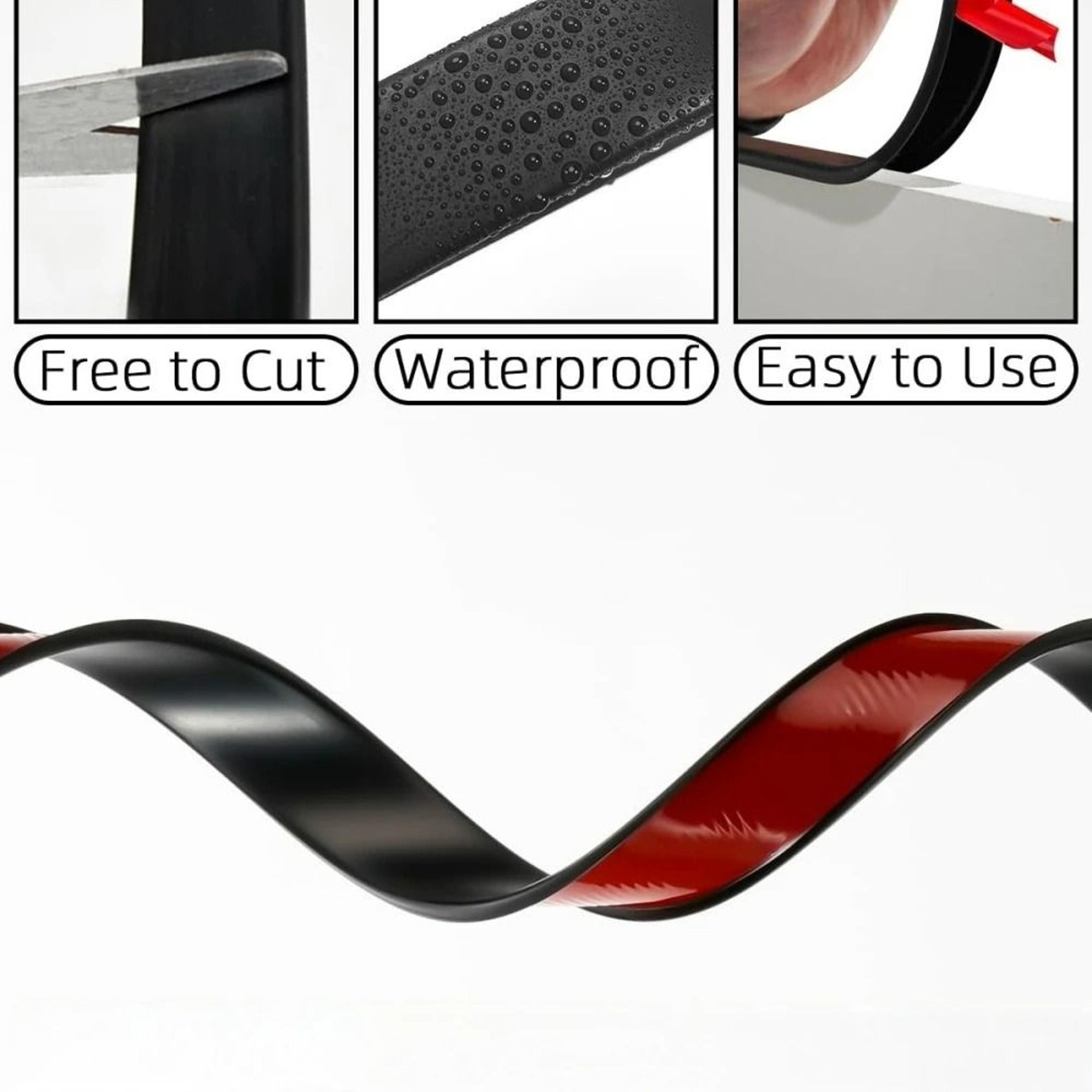 U Shaped Self Adhesive Cabinet Edge Protector 4