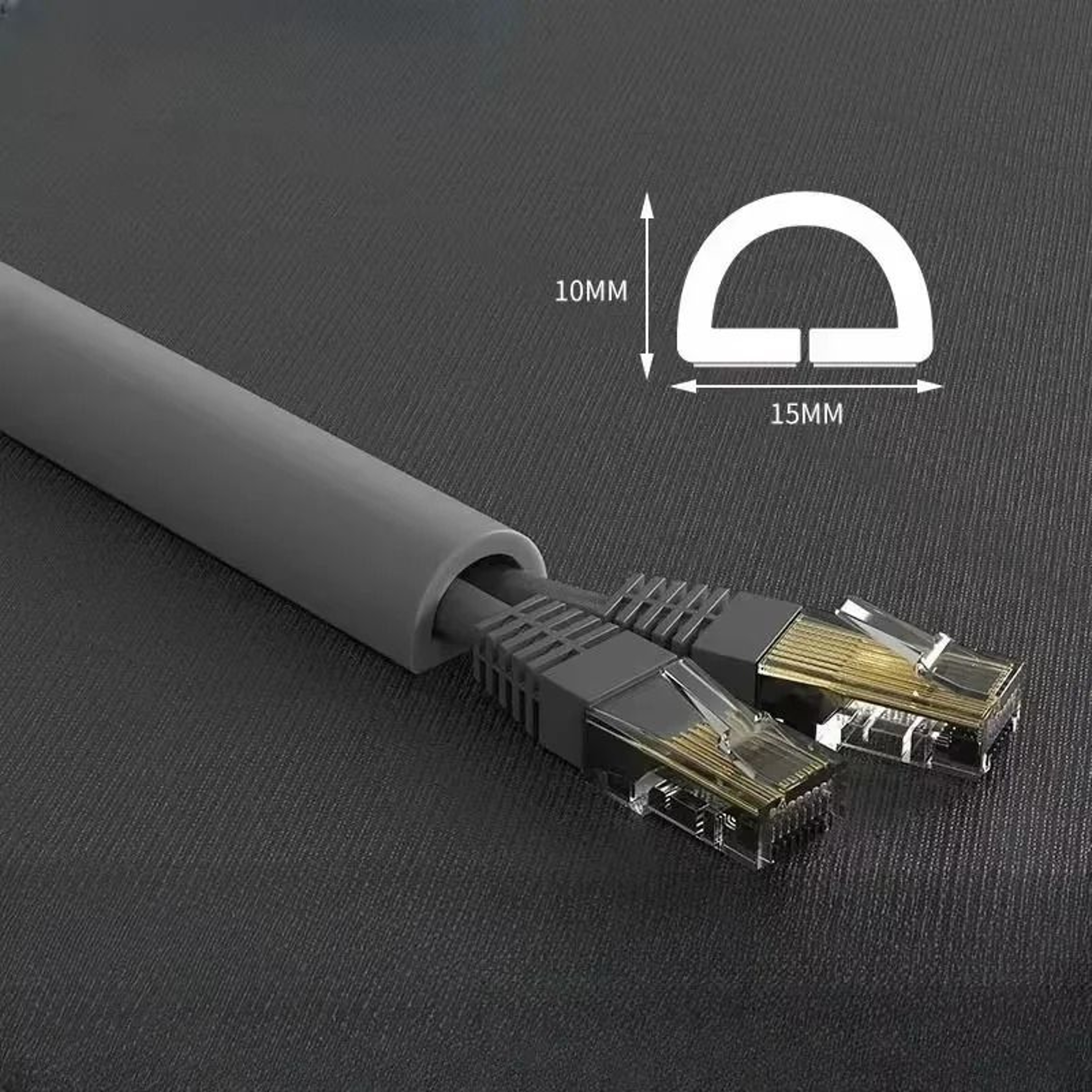 Flexible Self Adhesive Floor Cord Cover And Cable Hider 7
