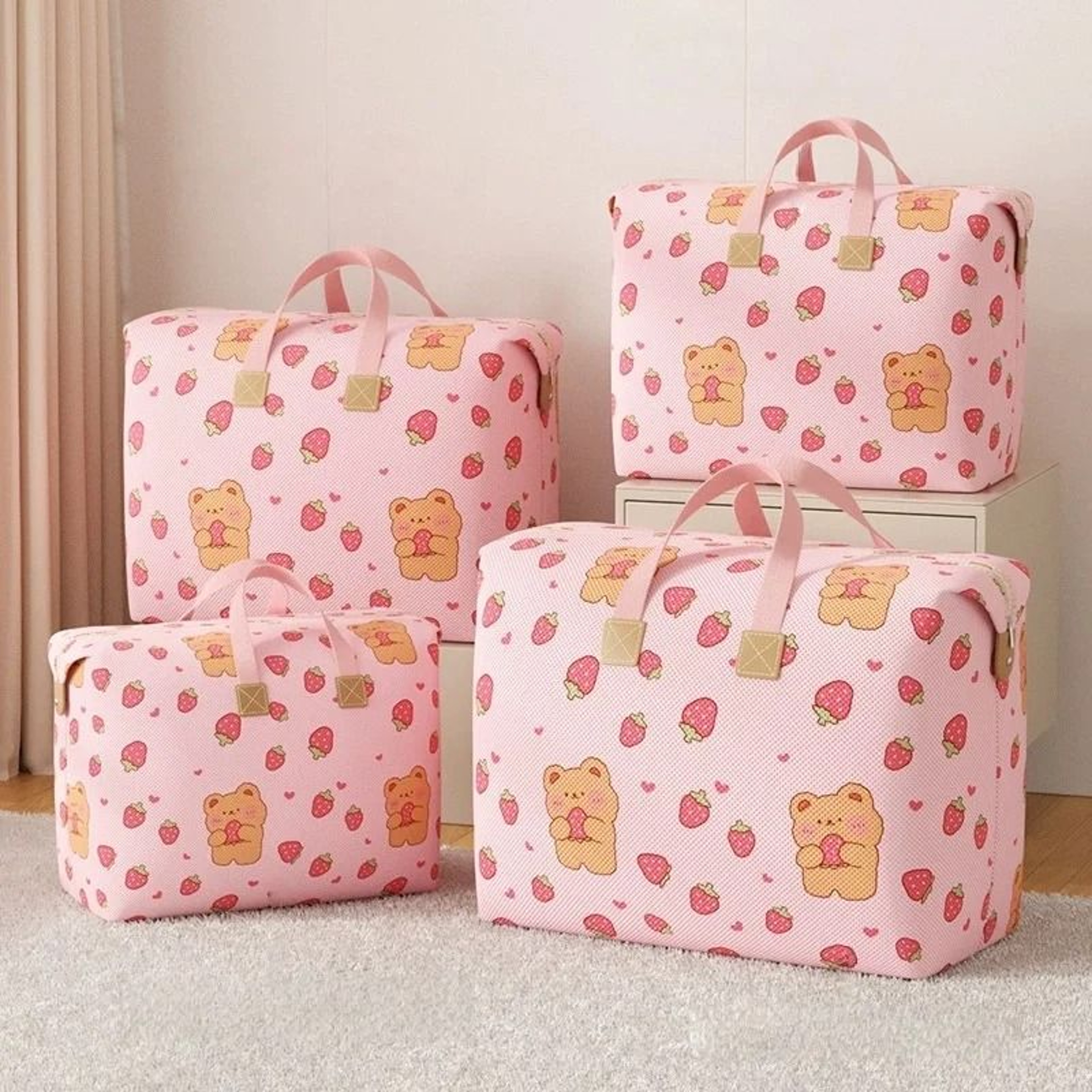 Large Foldable Bedding And Comforter Storage Bag 3