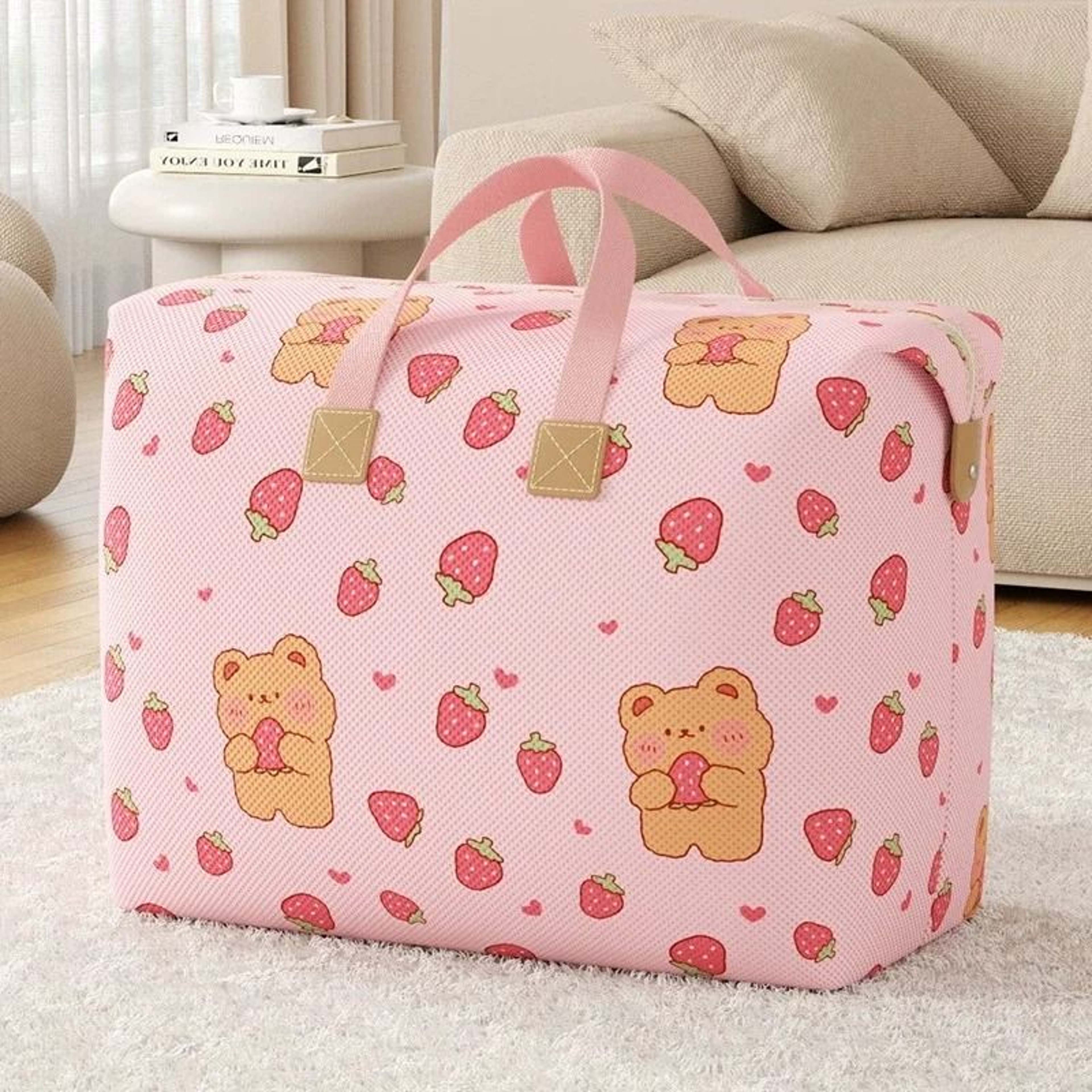 Large Foldable Bedding And Comforter Storage Bag 2
