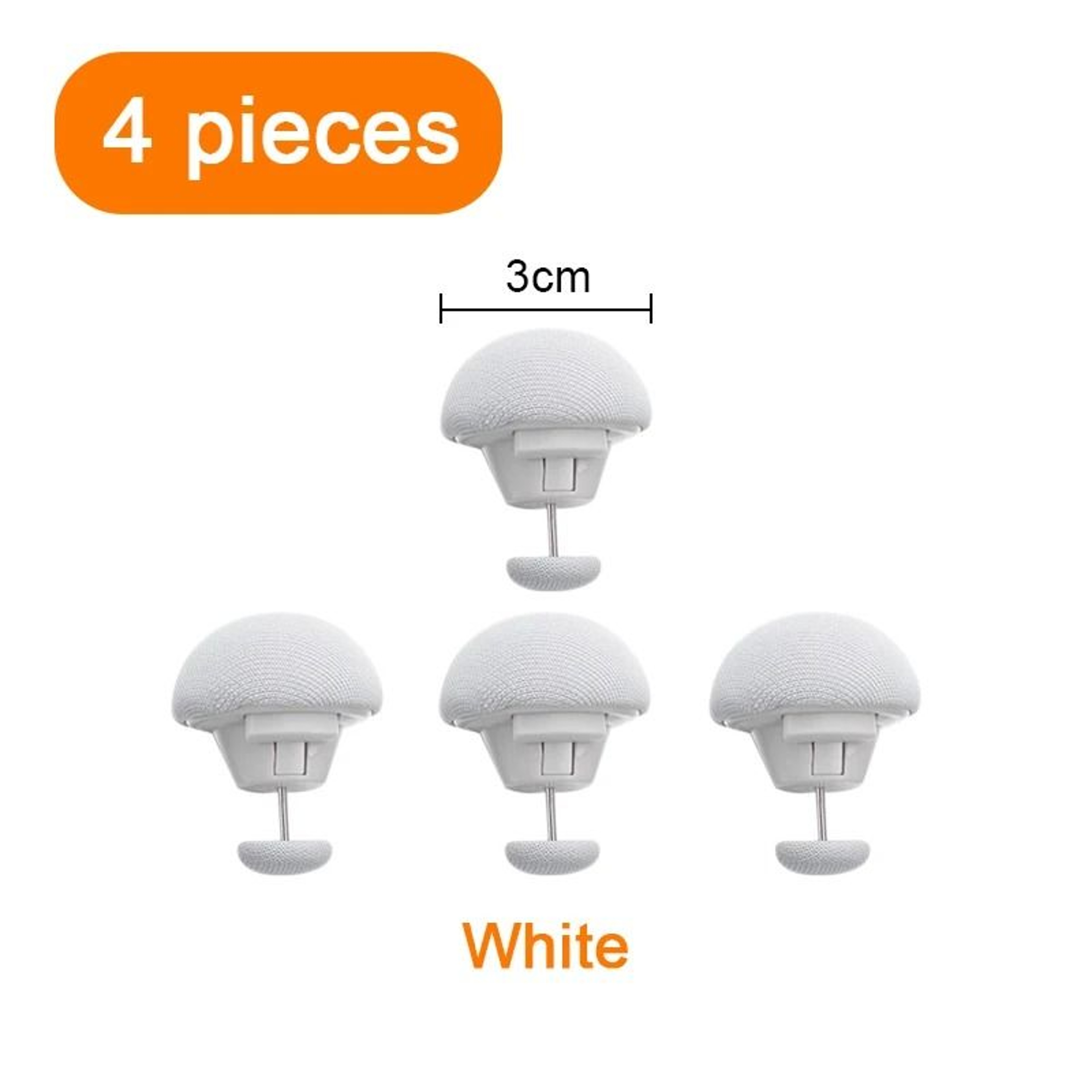 Mushroom Duvet Cover Clips With Quick Release Lock 8