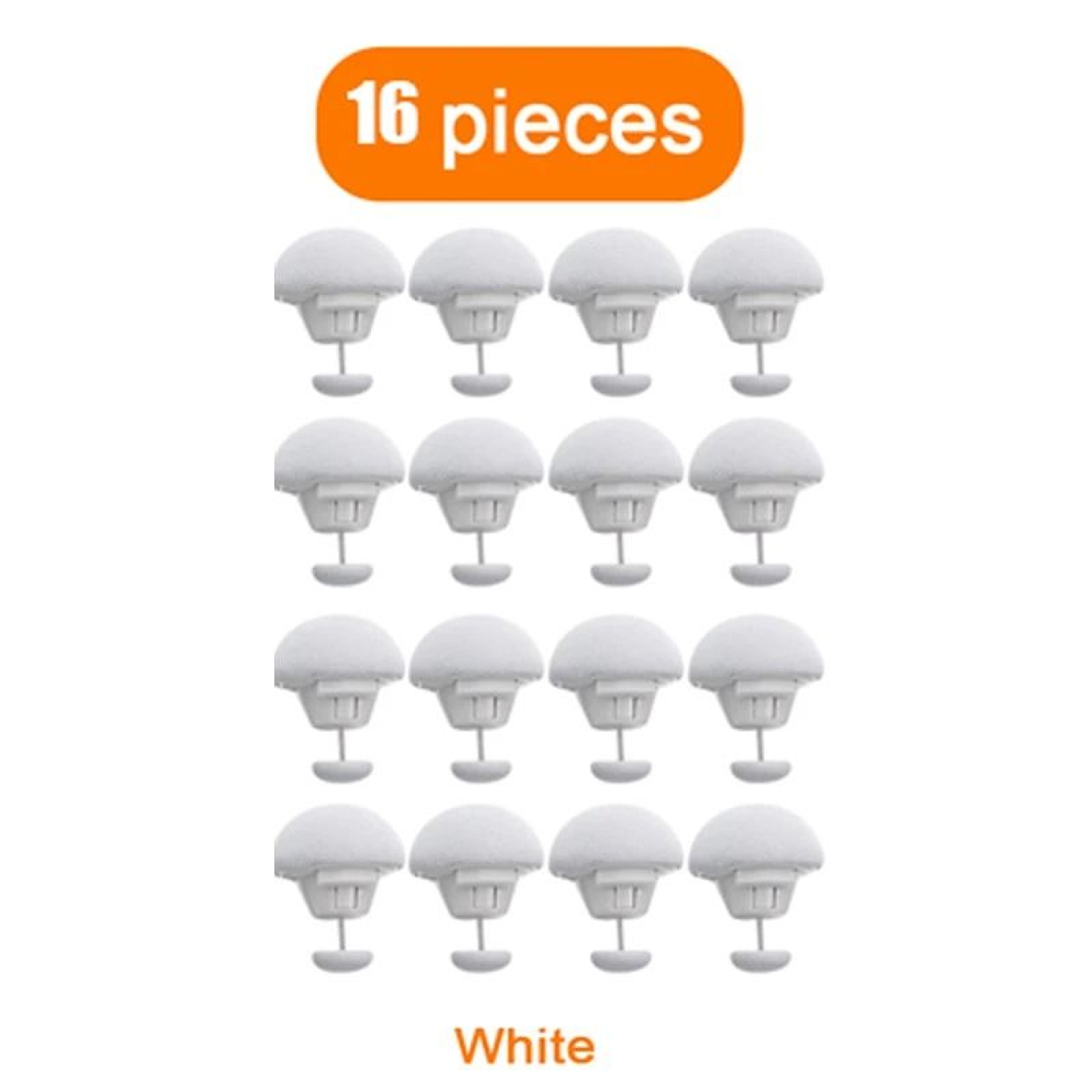 Mushroom Duvet Cover Clips With Quick Release Lock 16