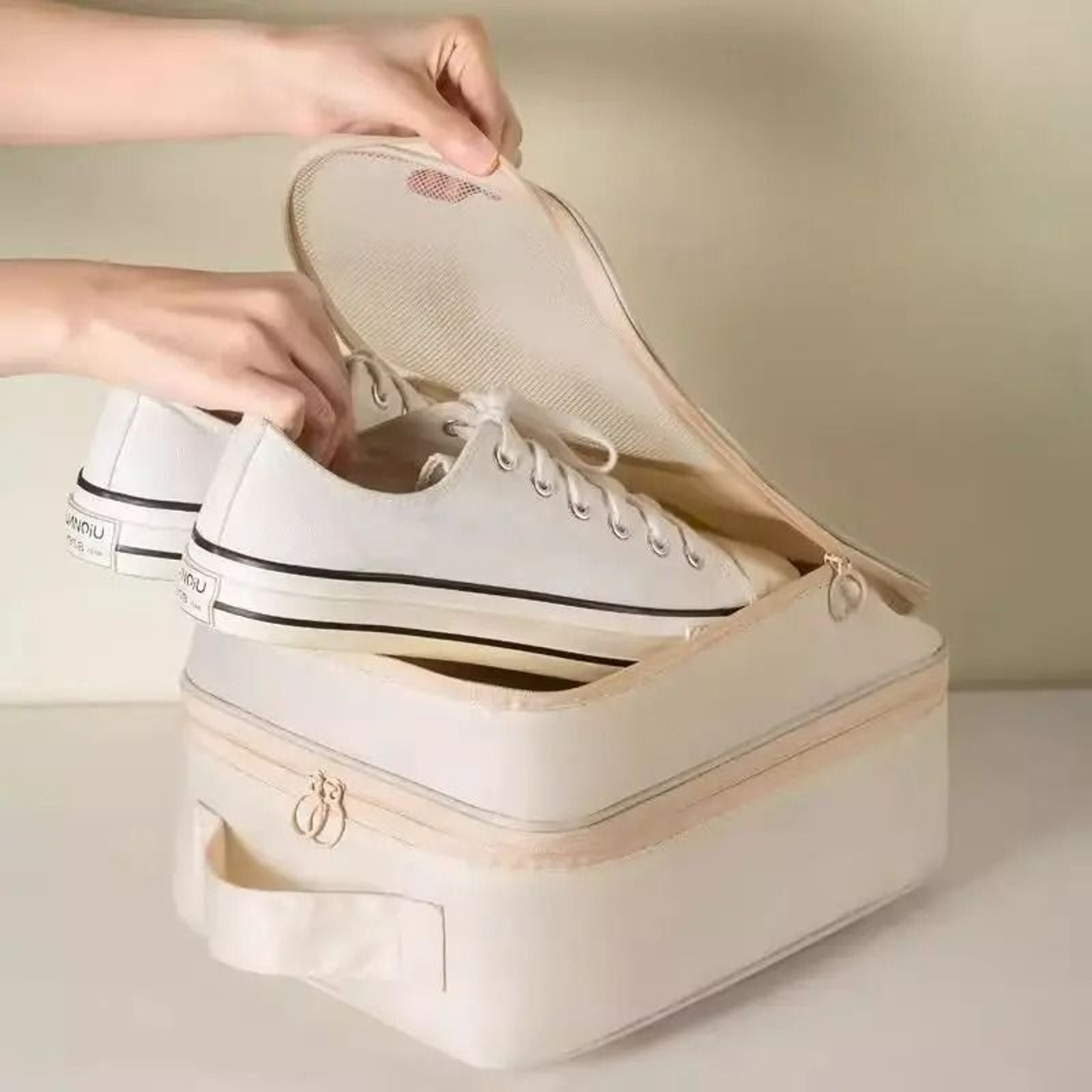Breathable Multi Pair Travel Shoe Storage Bag 3