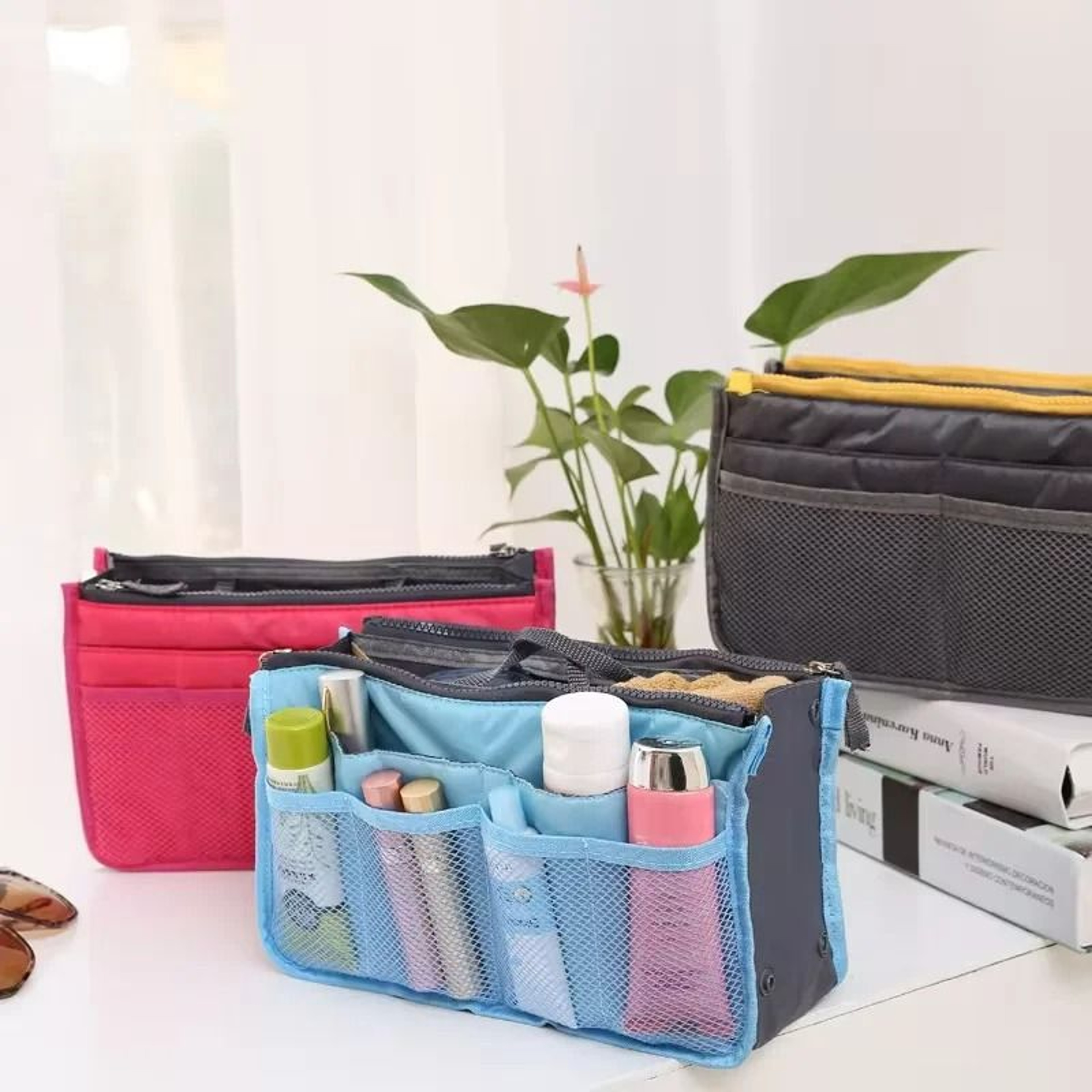 Thickened Double Zipper Cosmetic Storage Case 3