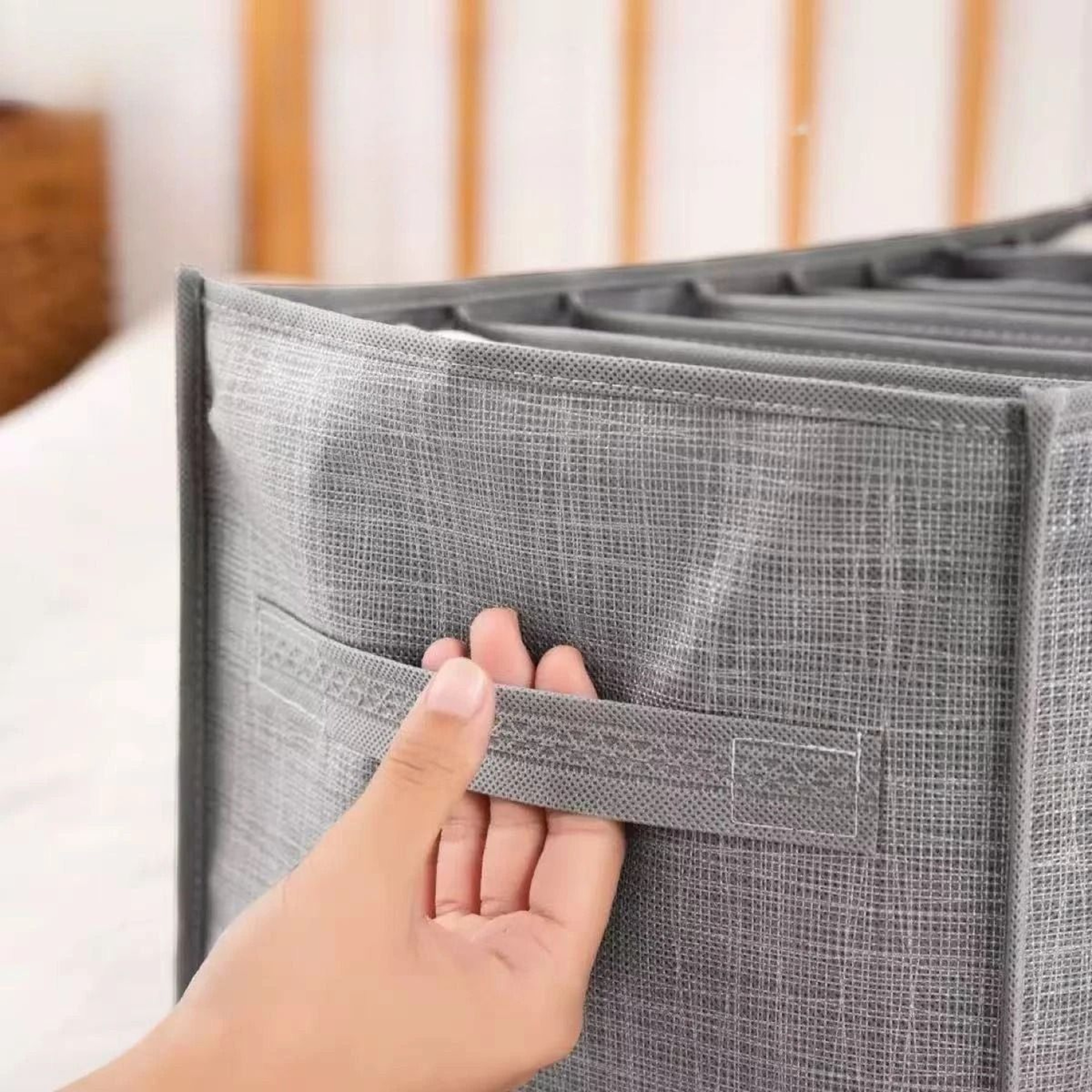 Foldable Compartment Pants Drawer Organizer 6