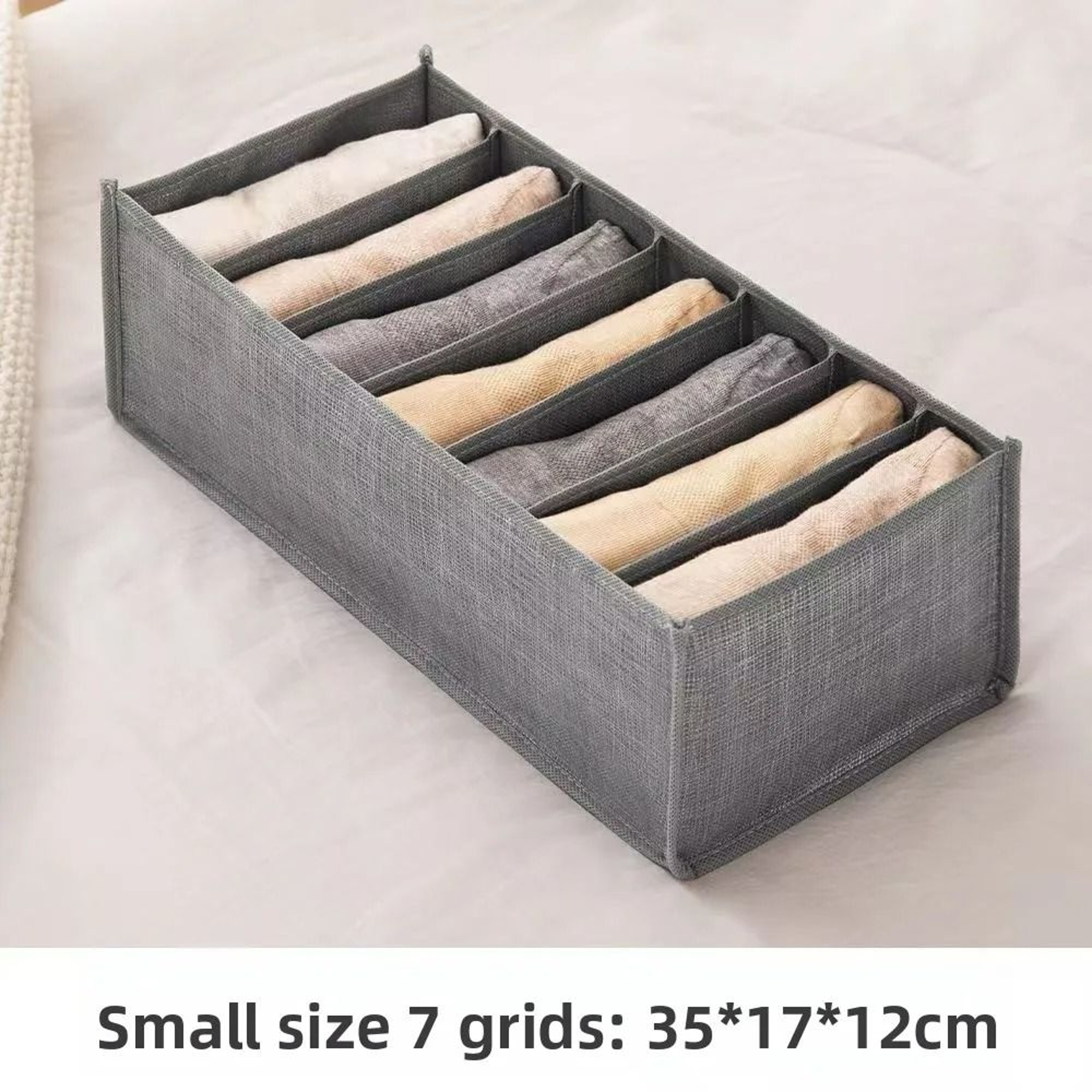 Foldable Compartment Pants Drawer Organizer 7