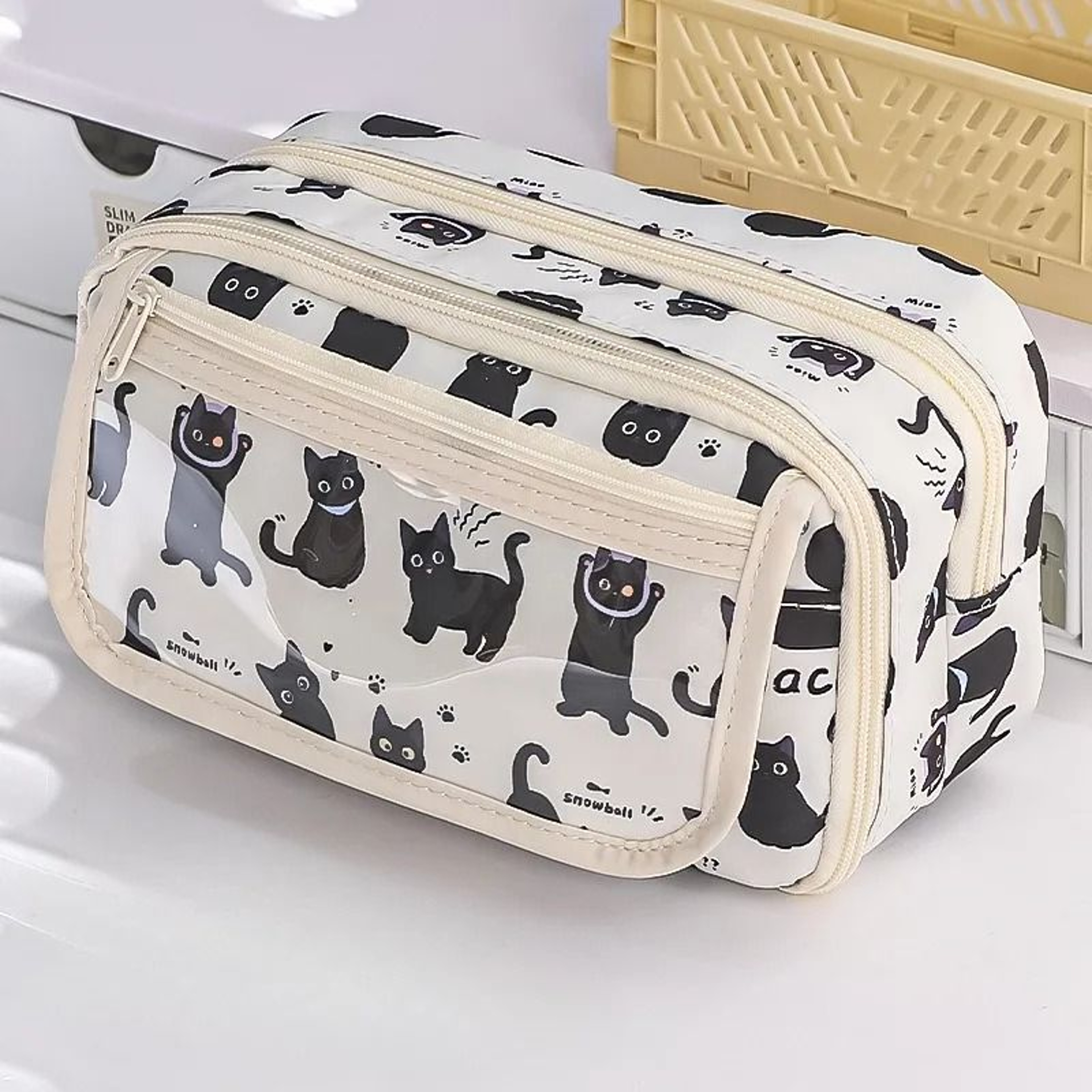 Capybara Flip Top Large Capacity Pencil Case 6