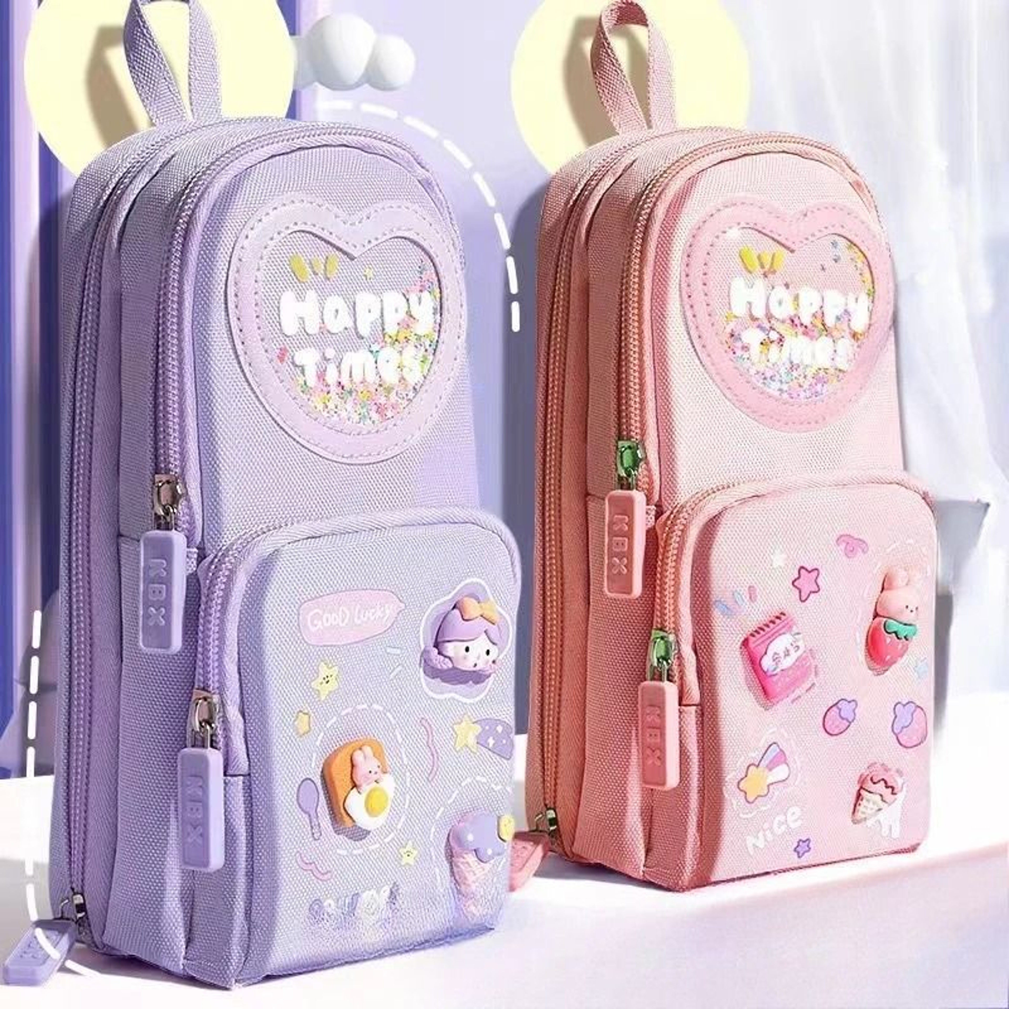 Character Shaped Handheld Stationery Organizer 1
