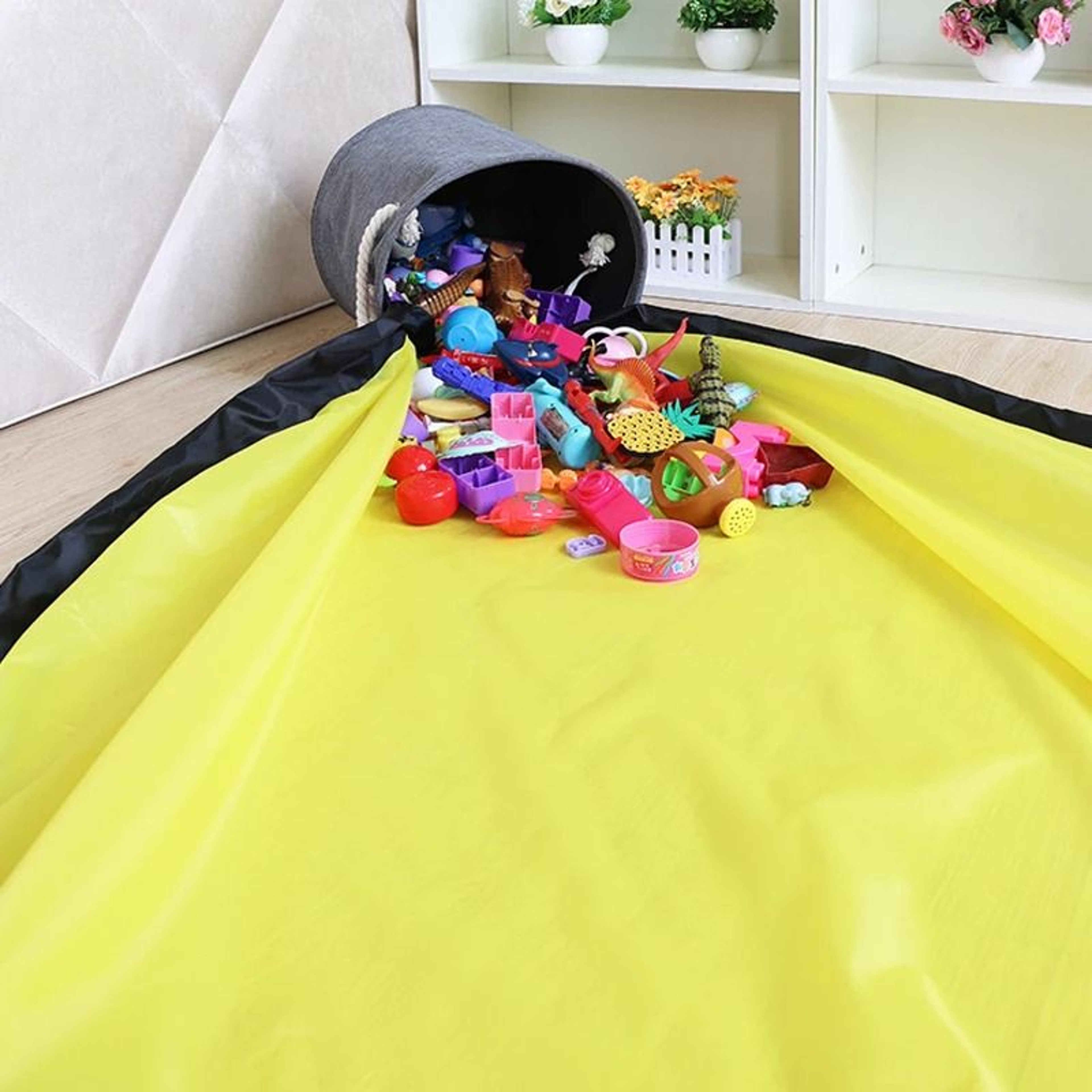 Quick Clean Toy Block Storage Bucket 4
