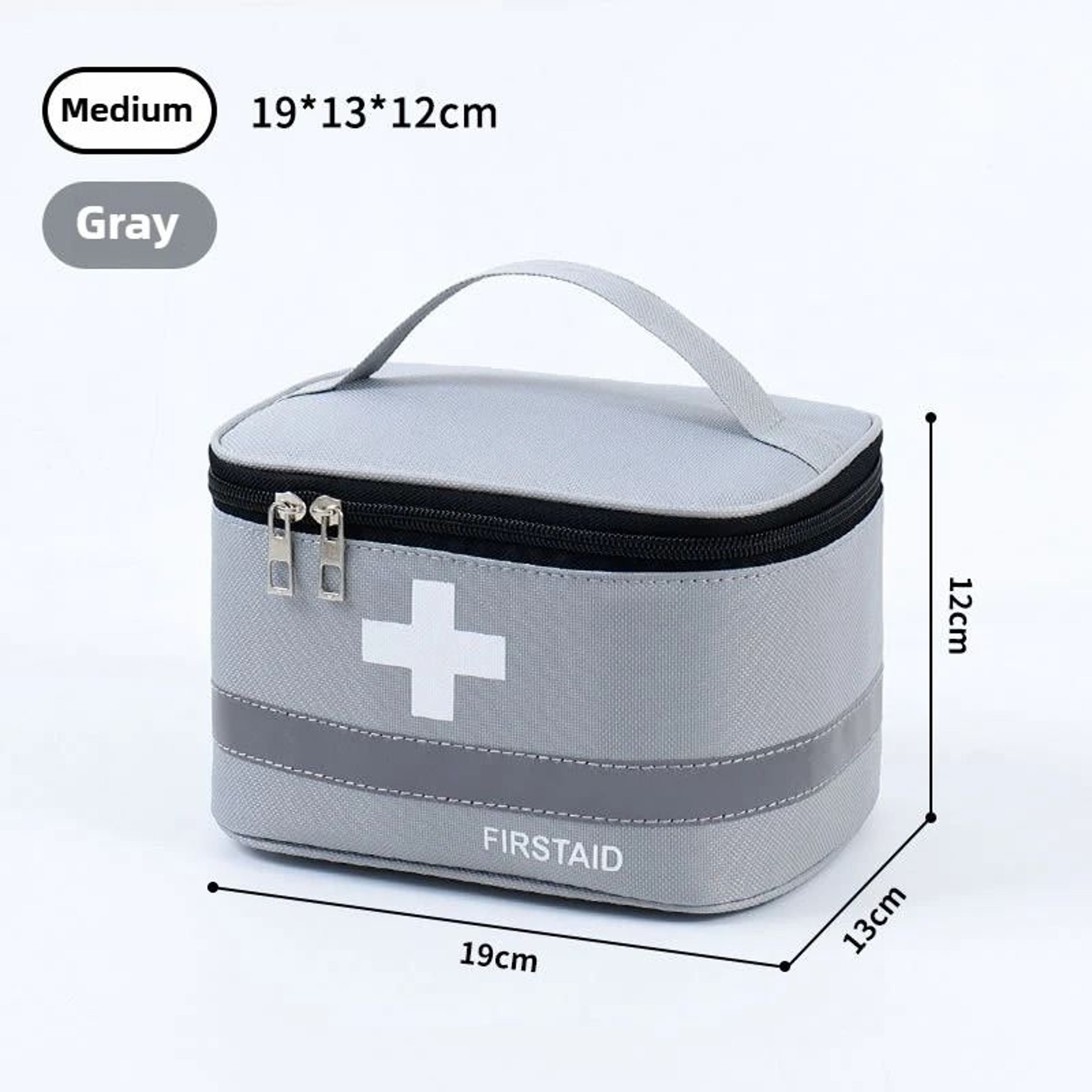 Portable Fabric Medicine Organizer Case 13